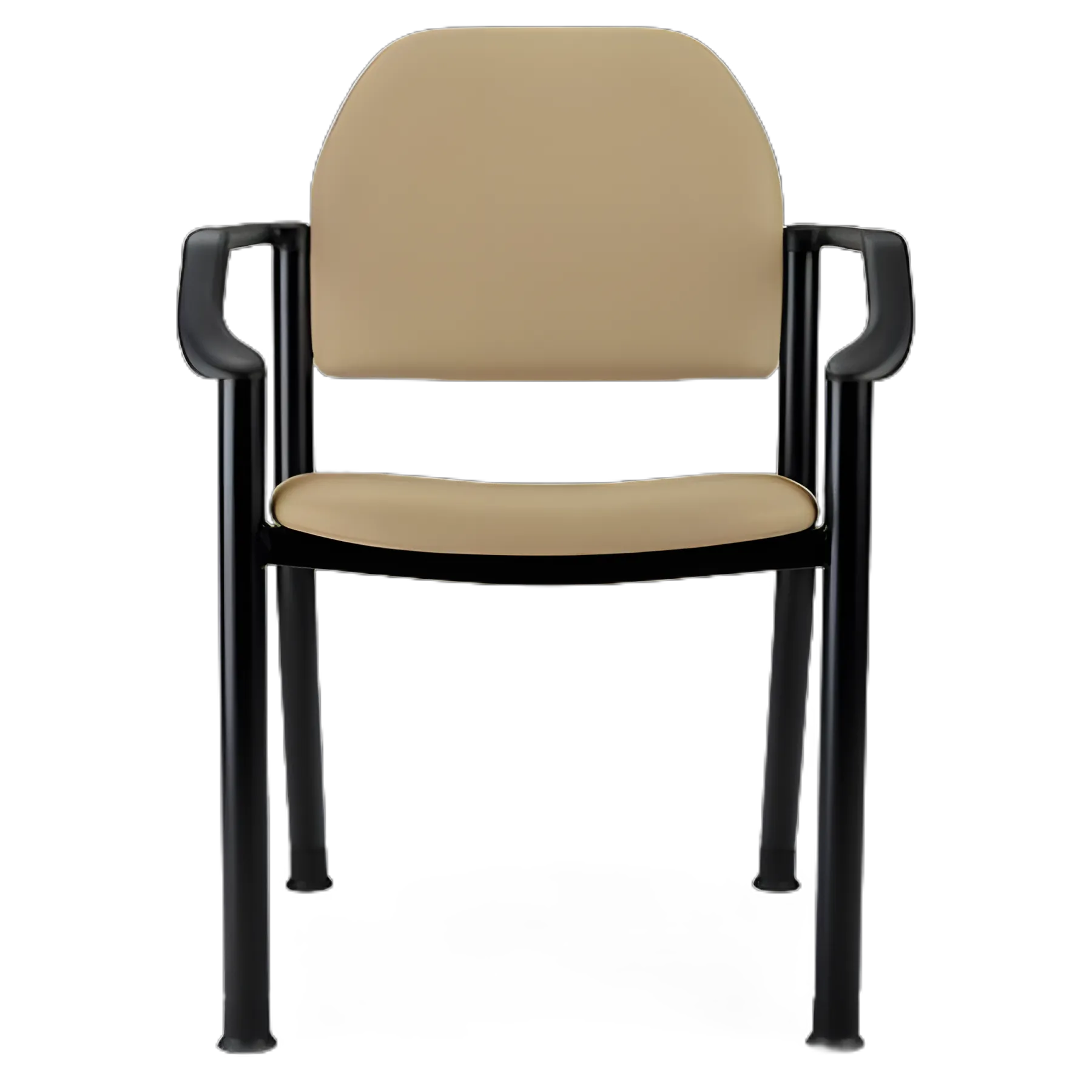Ritter 280 Side Chair Sandy Retreat with Armrests - Vinyl Upholstery for Medical Offices