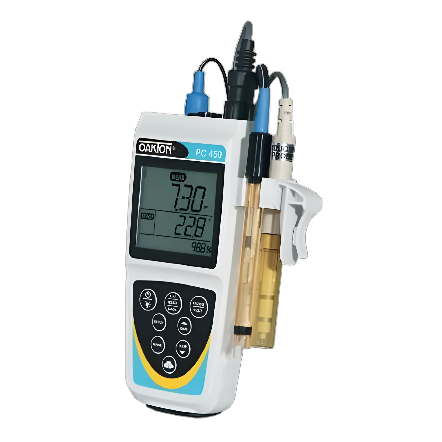 Oakton™ pH/Con 450 Multiparameter Meter for Accurate Lab Measurements