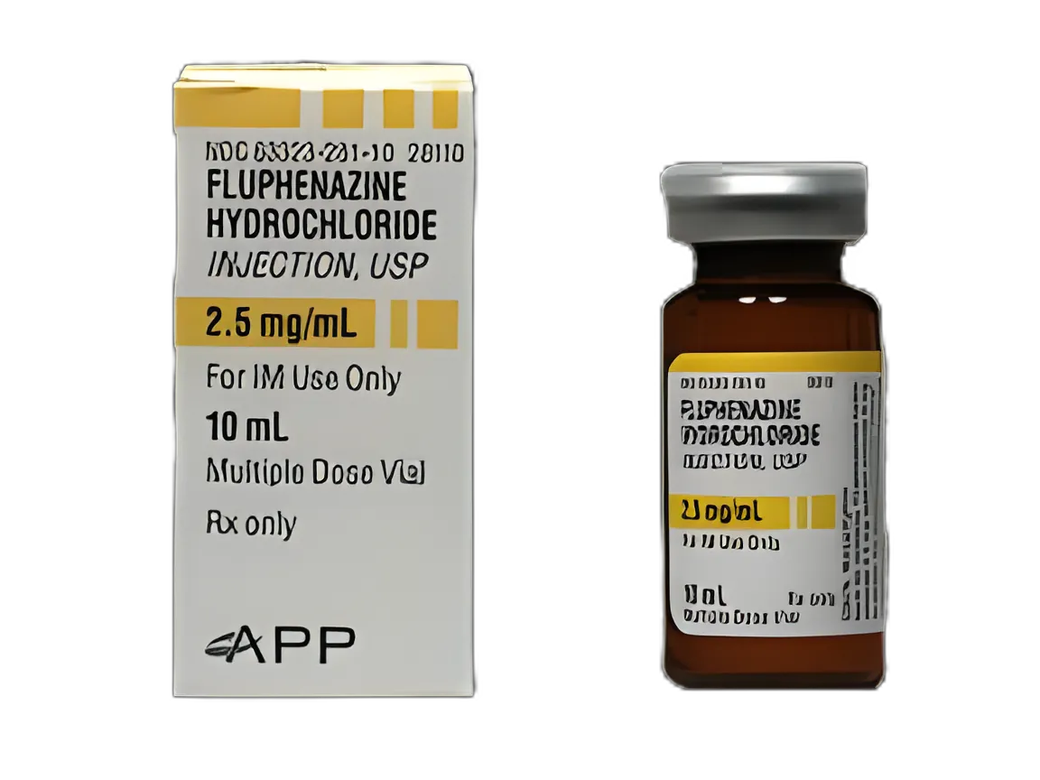 Fluphenazine HCl 2.5 mg / mL Injection Multiple-Dose Vial 10 mL