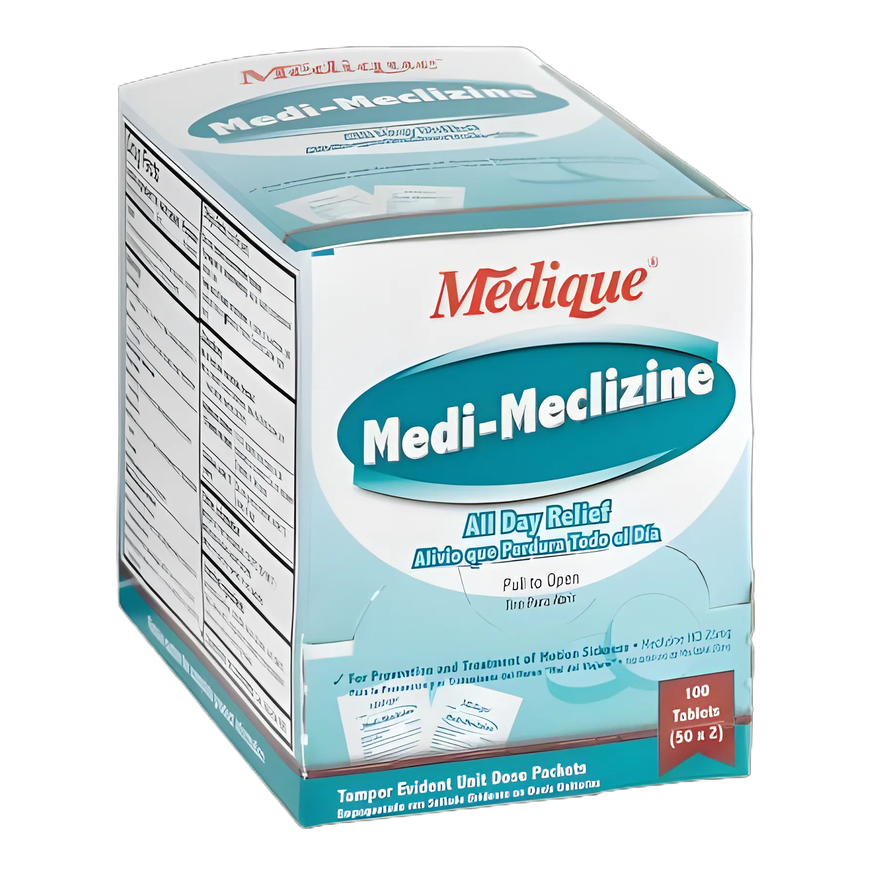 Nausea Relief Medi-Meclizine 25 mg Strength Tablet 2 per Pack