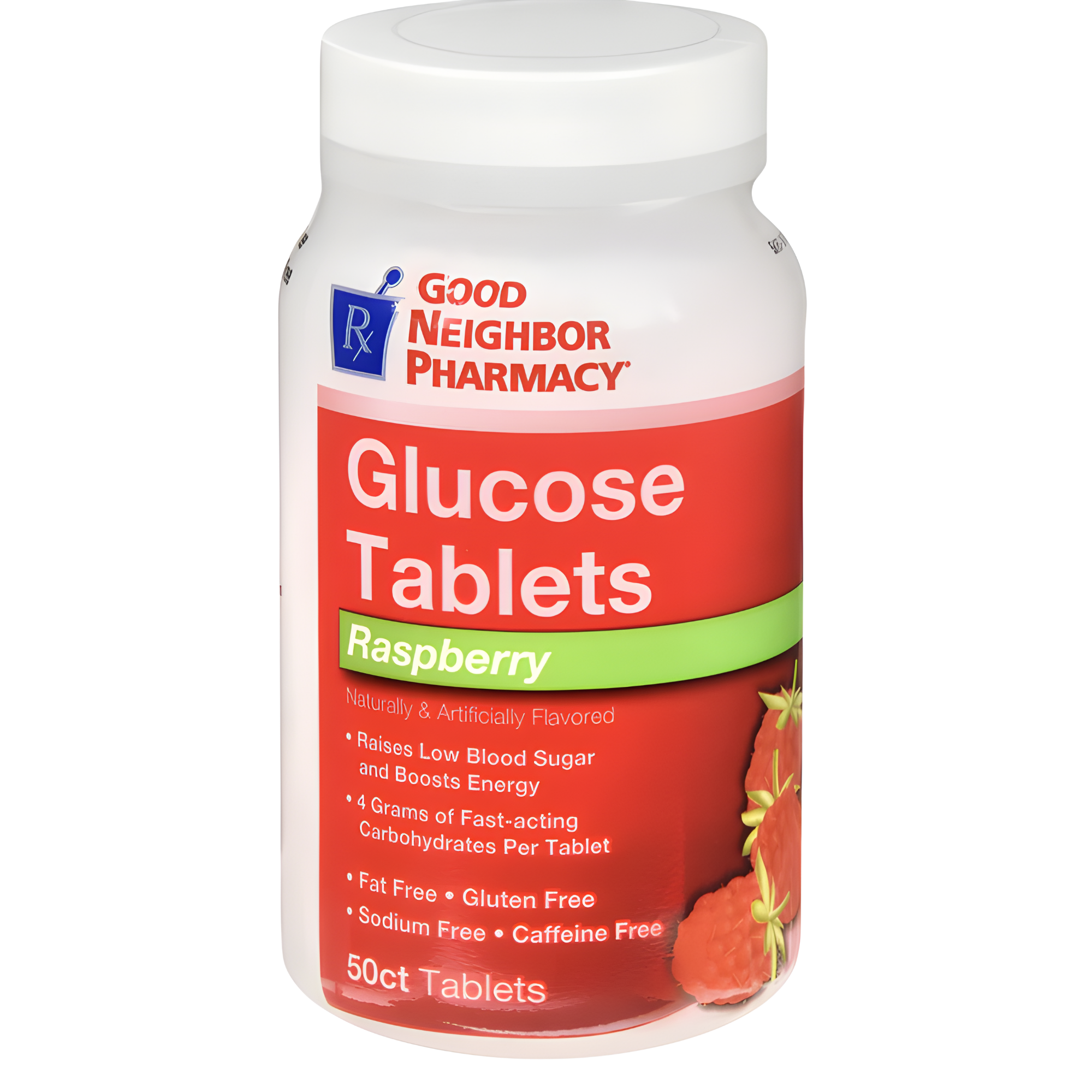 Glucose Tablets Raspberry Flavor