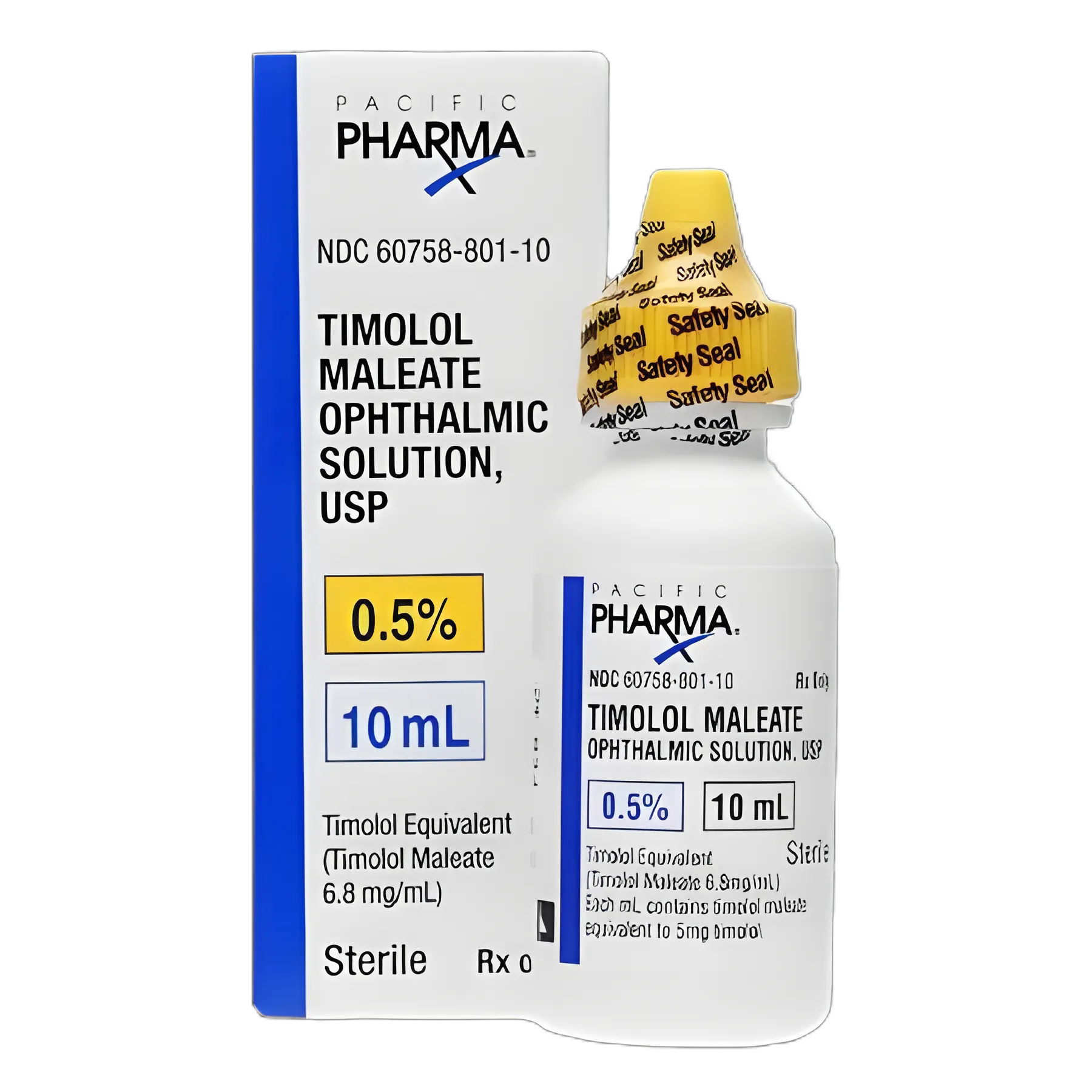 Timolol Maleate 0.5% Solution Dropper Bottle 10 mL