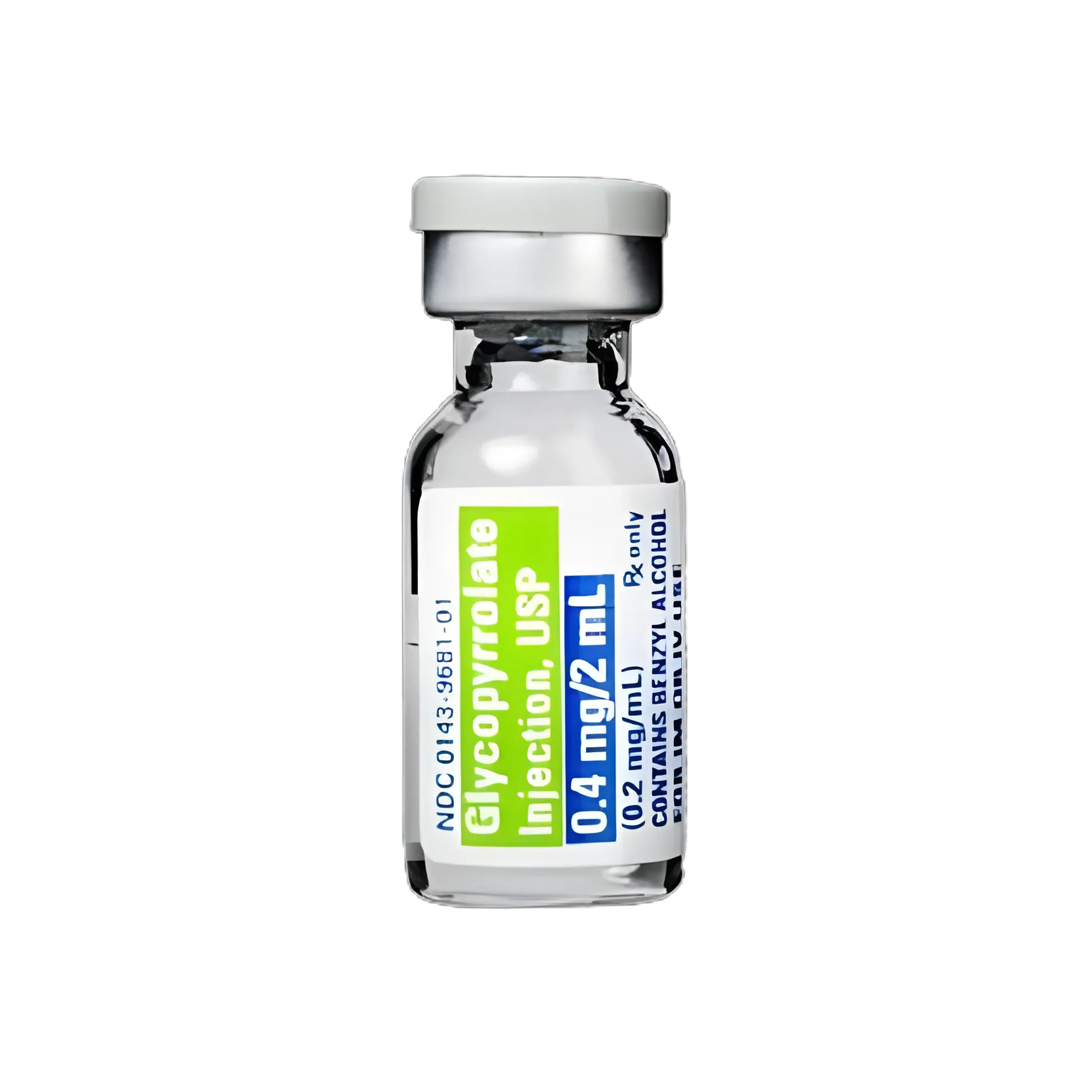 Glycopyrrolate 0.2 mg / mL Injection Single-Dose Vial 2 mL - 1016110