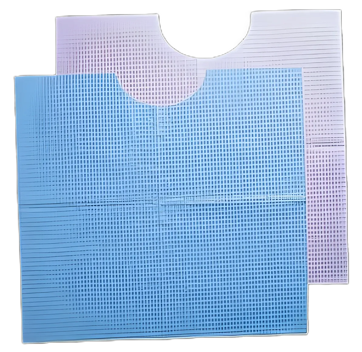 Bib Tidi® Ultimate Slipover Disposable Poly / 3-Ply Tissue - 917903