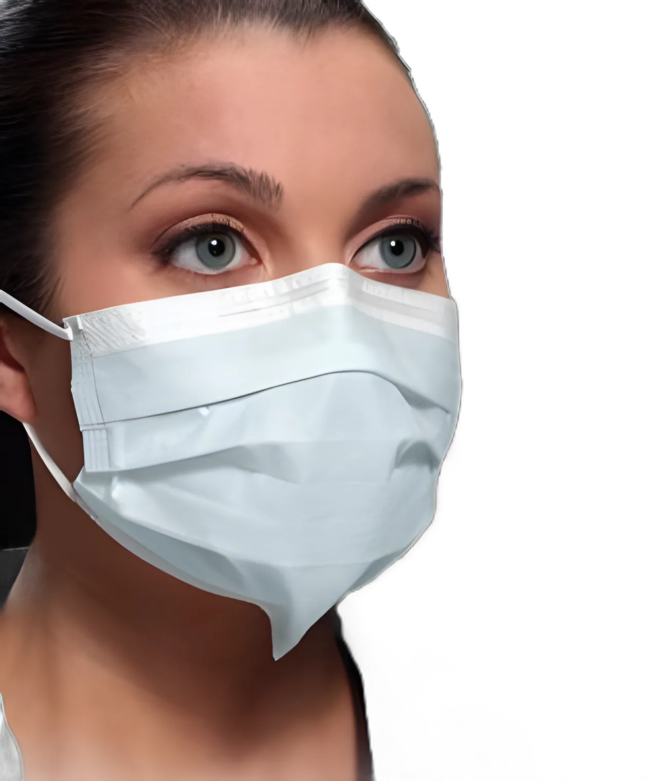 Procedure Mask Ultra™ Pleated Earloops One Size Fits Most Blue NonSterile ASTM Level 3 Adult