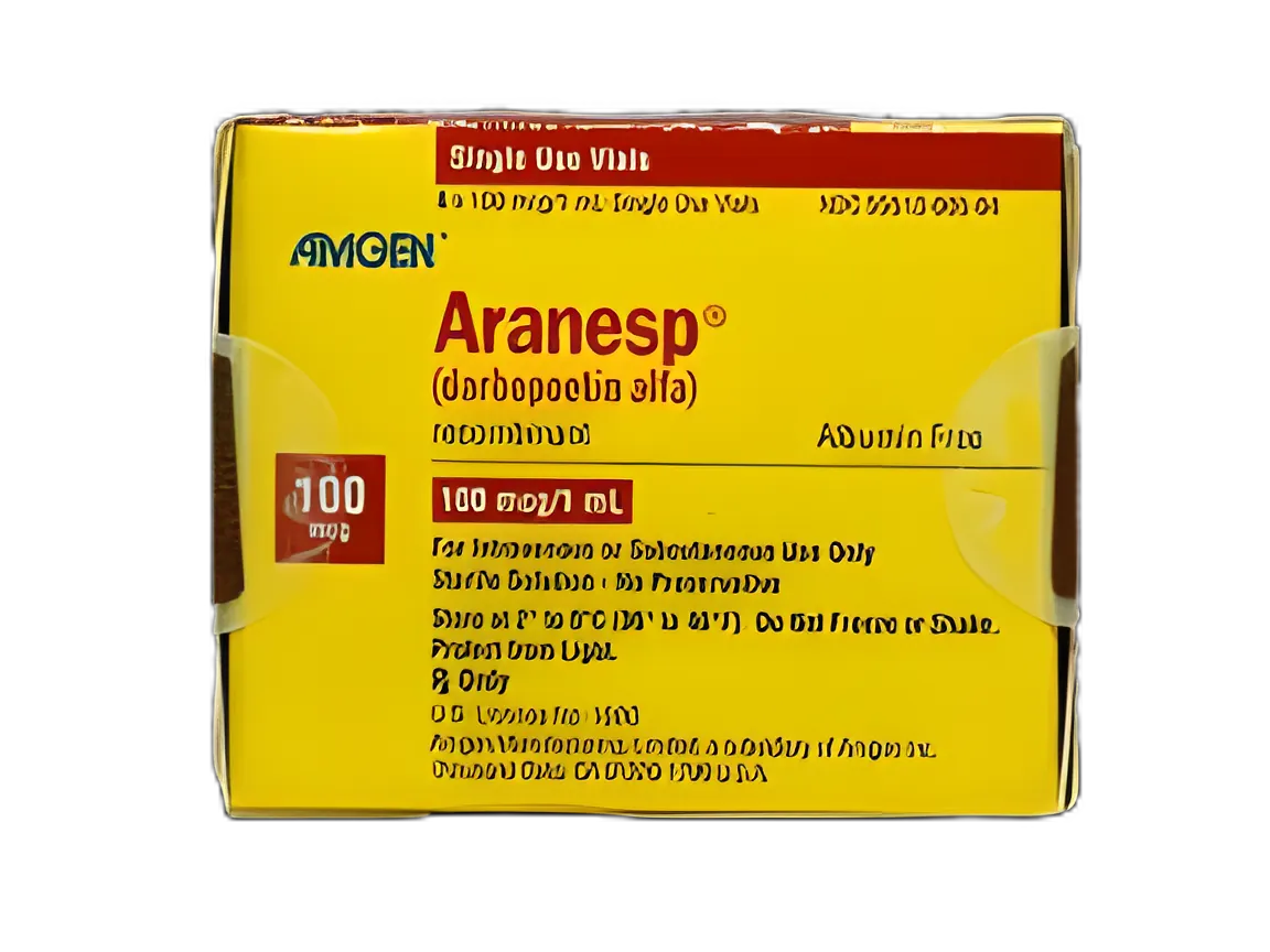 Aranesp® Darbepoetin Alfa in Polysorbate Solution 100 mcg / mL Injection Single-Dose Vial 1 mL