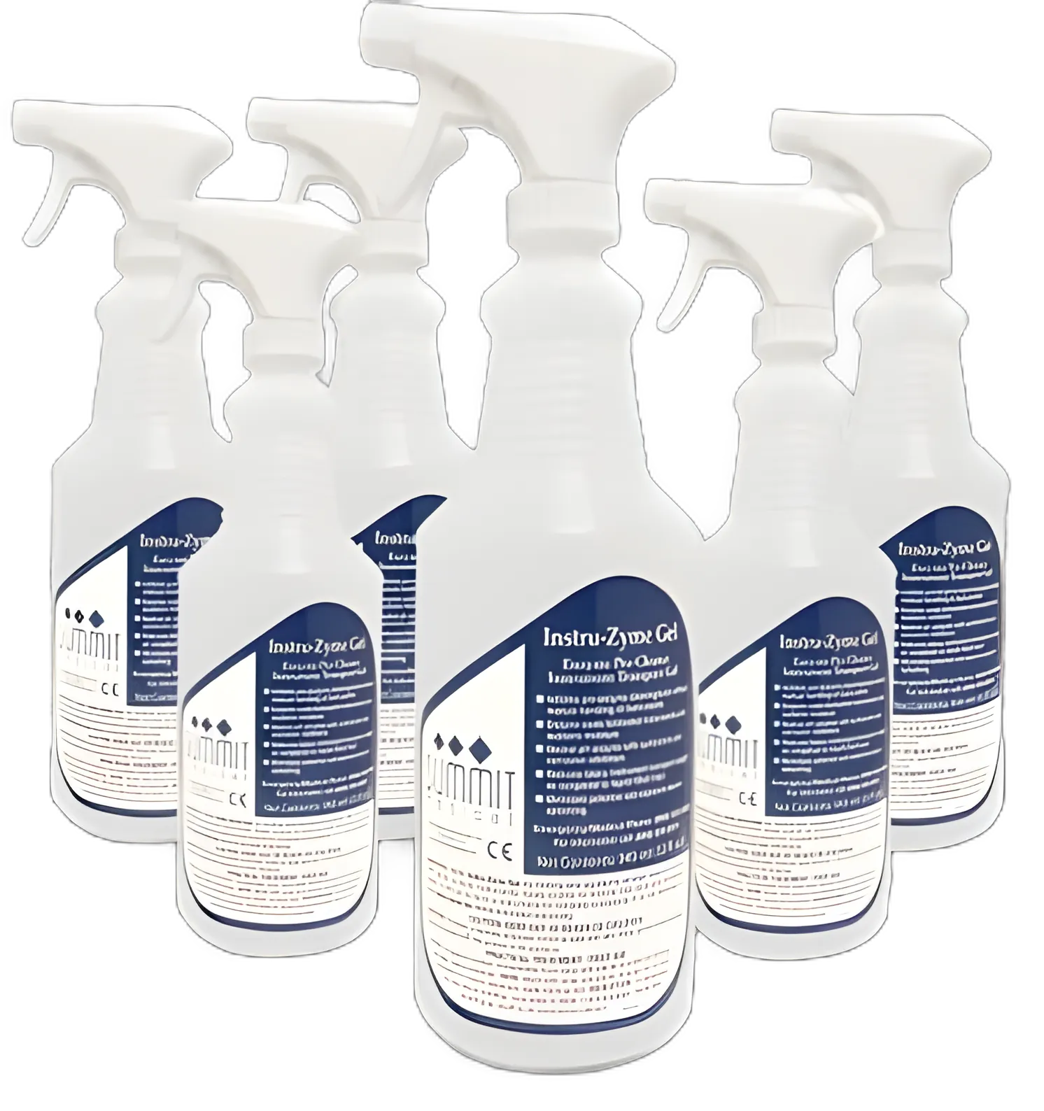 Enzymatic Instrument Detergent Instru-Zyme® Gel RTU 32 oz. Spray Bottle Tropical Scent