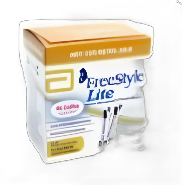 Blood Glucose Test Strips Freesyle Lite 50 Strips per Pack