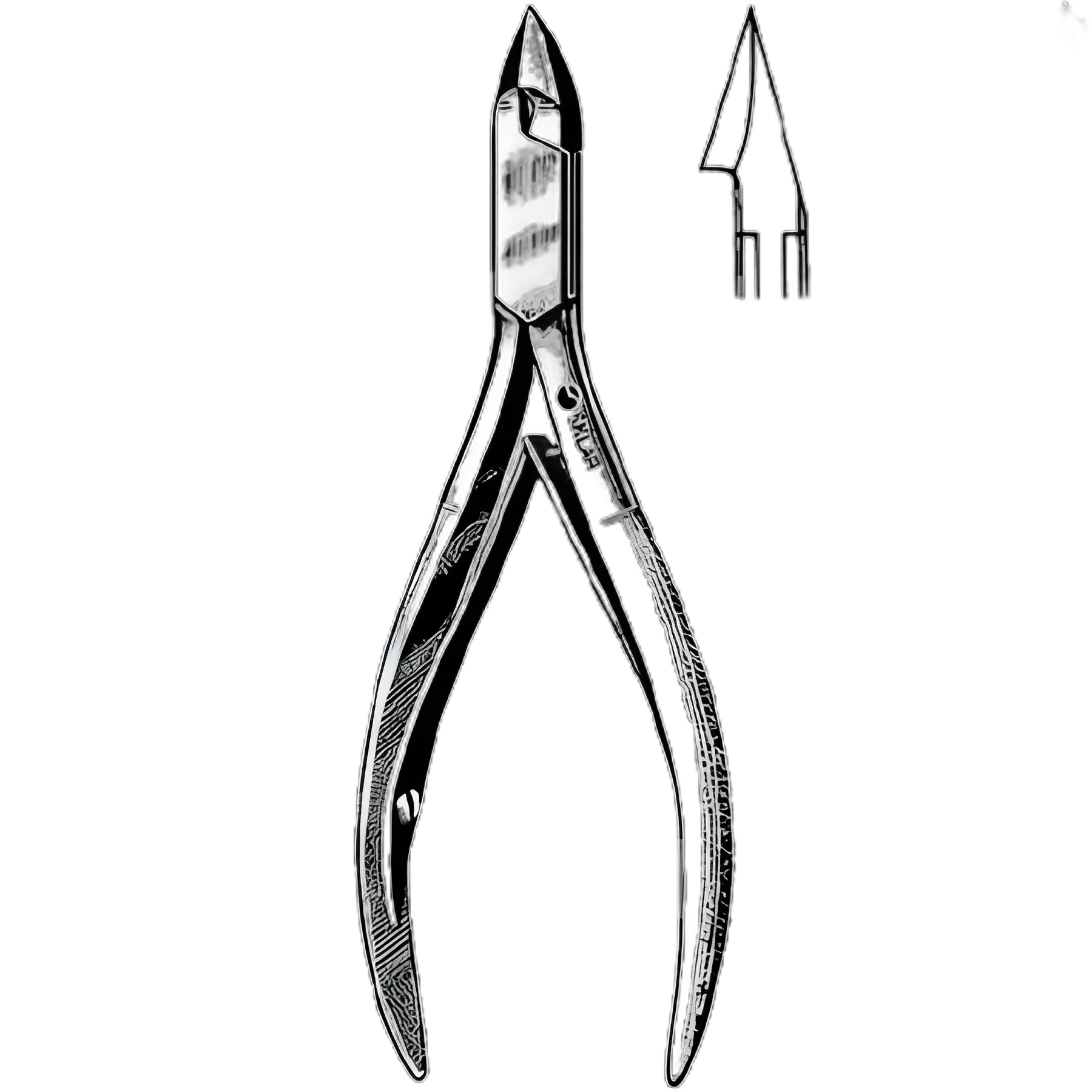 Tissue Nipper 4-1/2 Inch Length - 97-1242