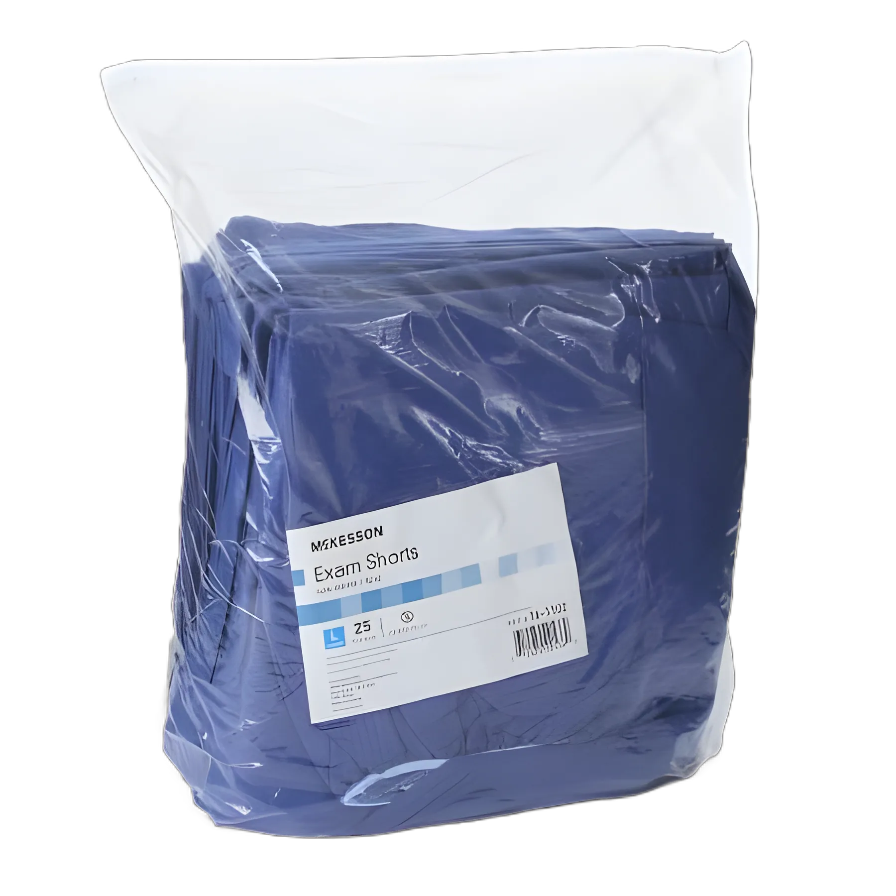 Exam Shorts McKesson Large Blue SMS Adult Disposable