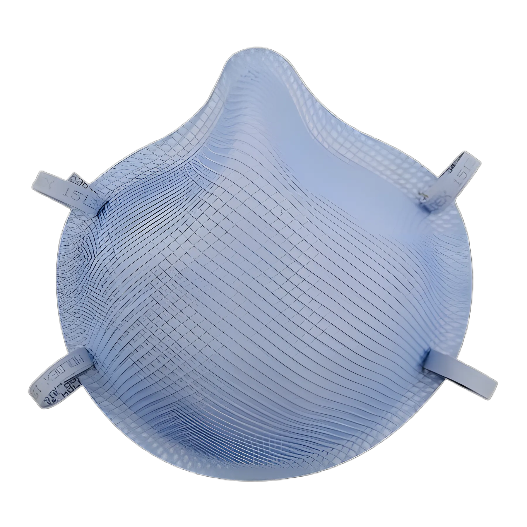 Particulate Respirator / Surgical Mask Moldex® Medical N95 Cup Elastic Strap Medium Blue NonSterile ASTM Level 3 Adult - 1517