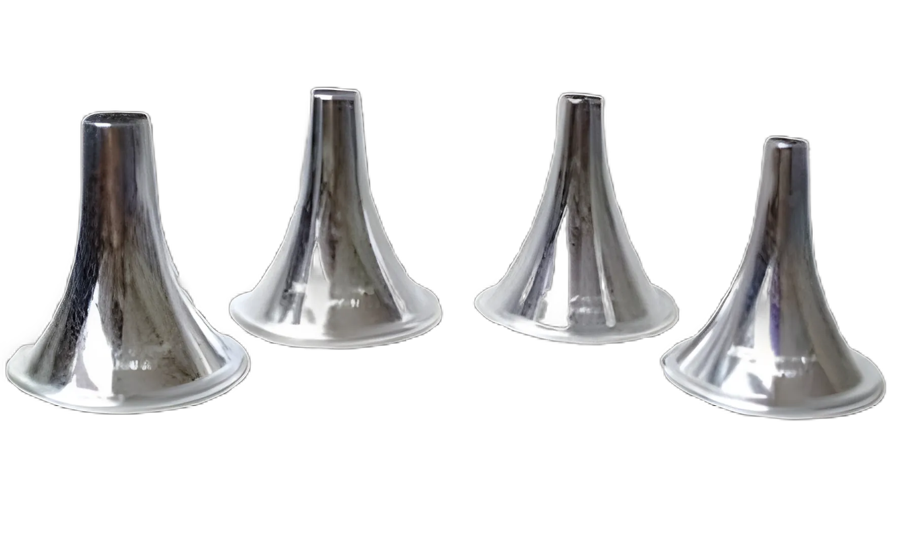 Ear Specula Set Boucheron Sizes 0 to 4 Stainless Steel 5 to 8 mm Reusable