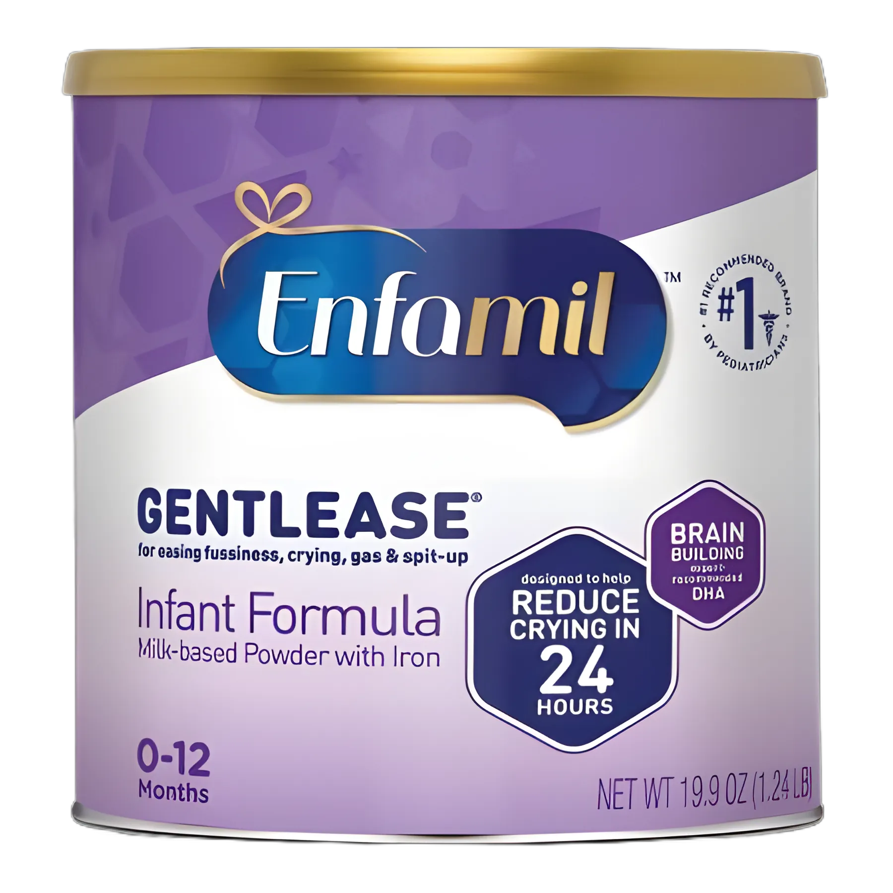 Enfamil Gentlease Infant Formula, 19.9 oz Can - Eases Fussiness, Gas & Crying