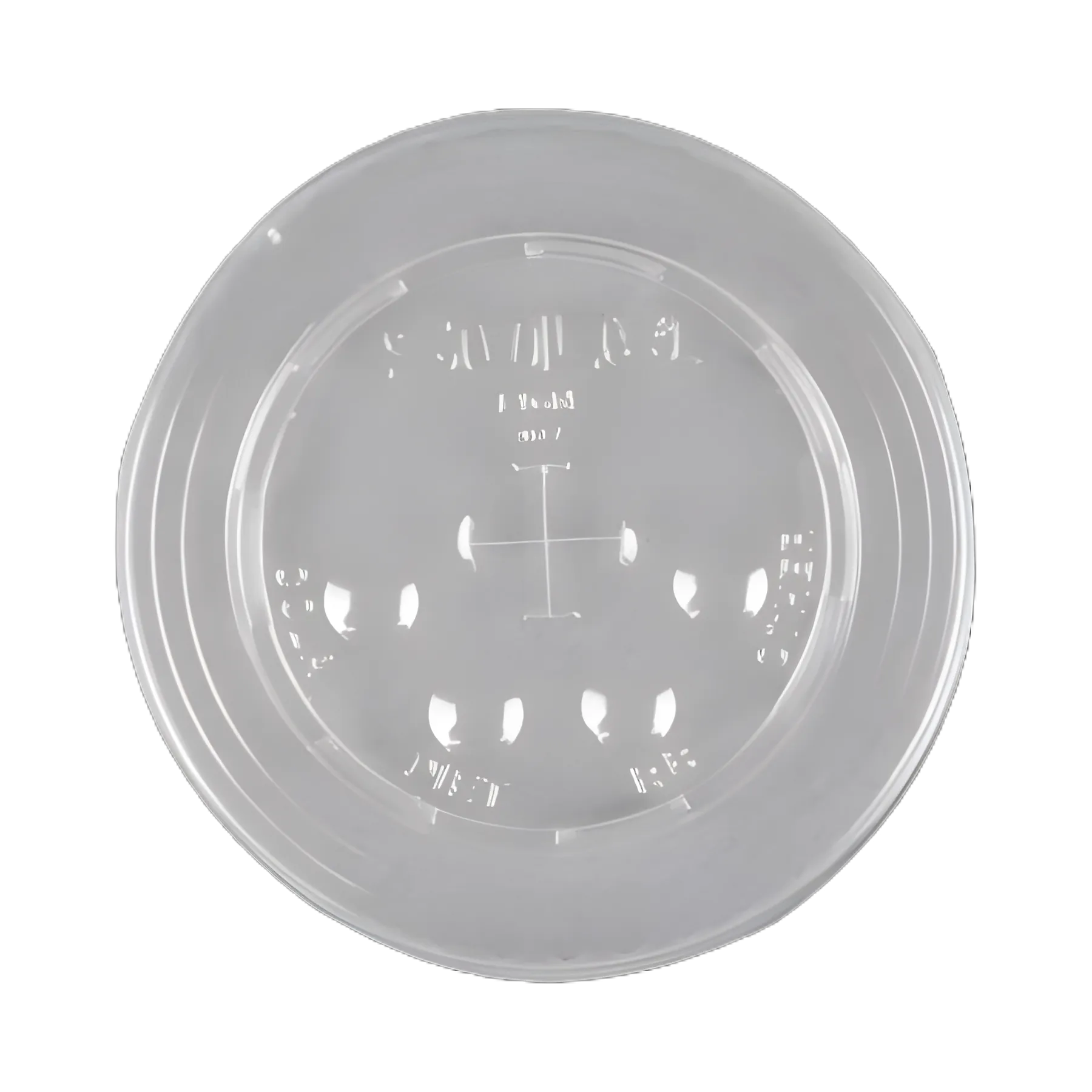 Solo® Clear Straw-Slot Lid for Medical Use