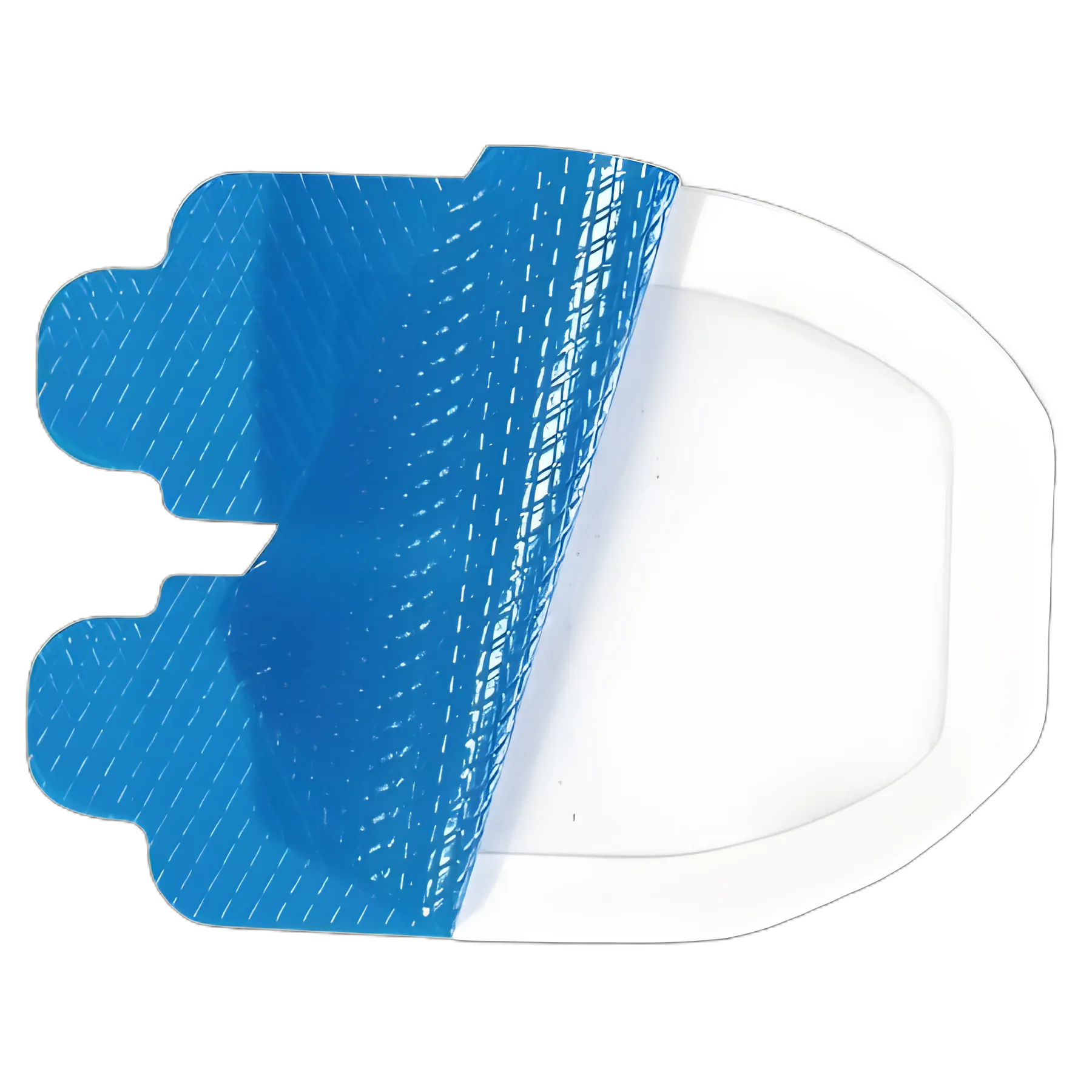 IV Clear™ CHG/Silver/Silicone Specialty Dressing 4x4.8 Inch - Sterile Antimicrobial IV Dressing