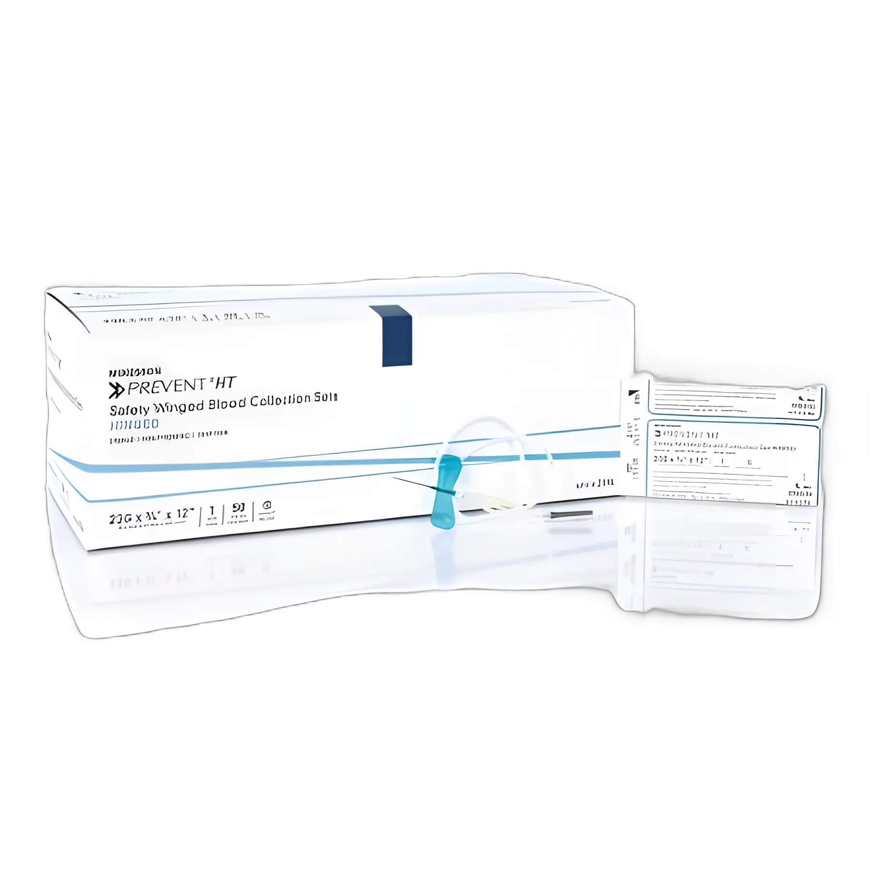 McKesson Prevent® Blood Collection Set 23 Gauge 3/4 Inch Needle Length Safety Needle 12 Inch Tubing Sterile