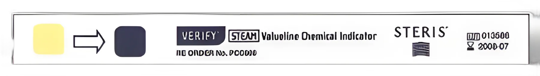 Verify® Valueline Sterilization Chemical Indicator Strip Steam 6 Inch