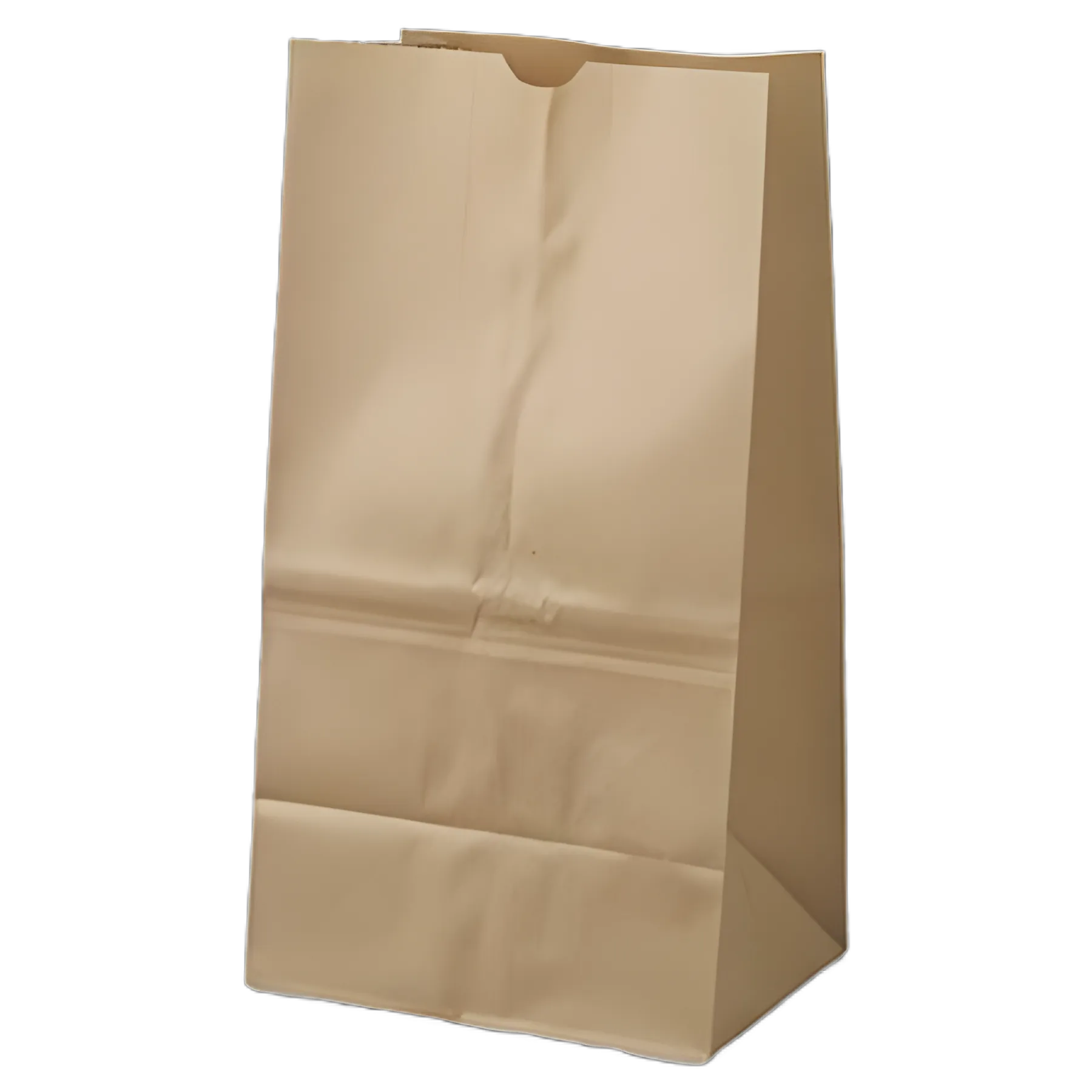 Durable Medical Grade Grocery Paper Bags - 40 lb Capacity, Kraft, 500 Pack