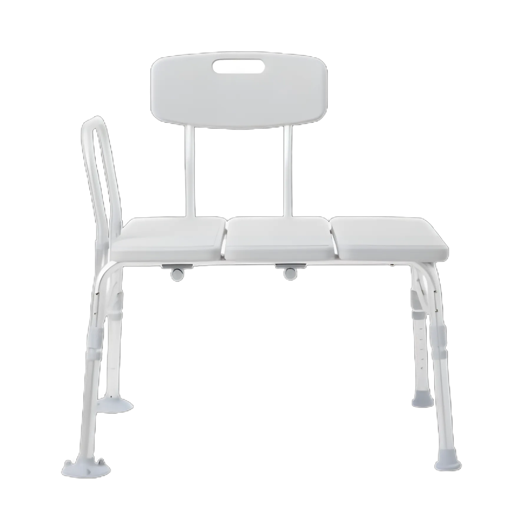 McKesson Bath Transfer Bench with Removable Arm Rail for Safe Tub Access