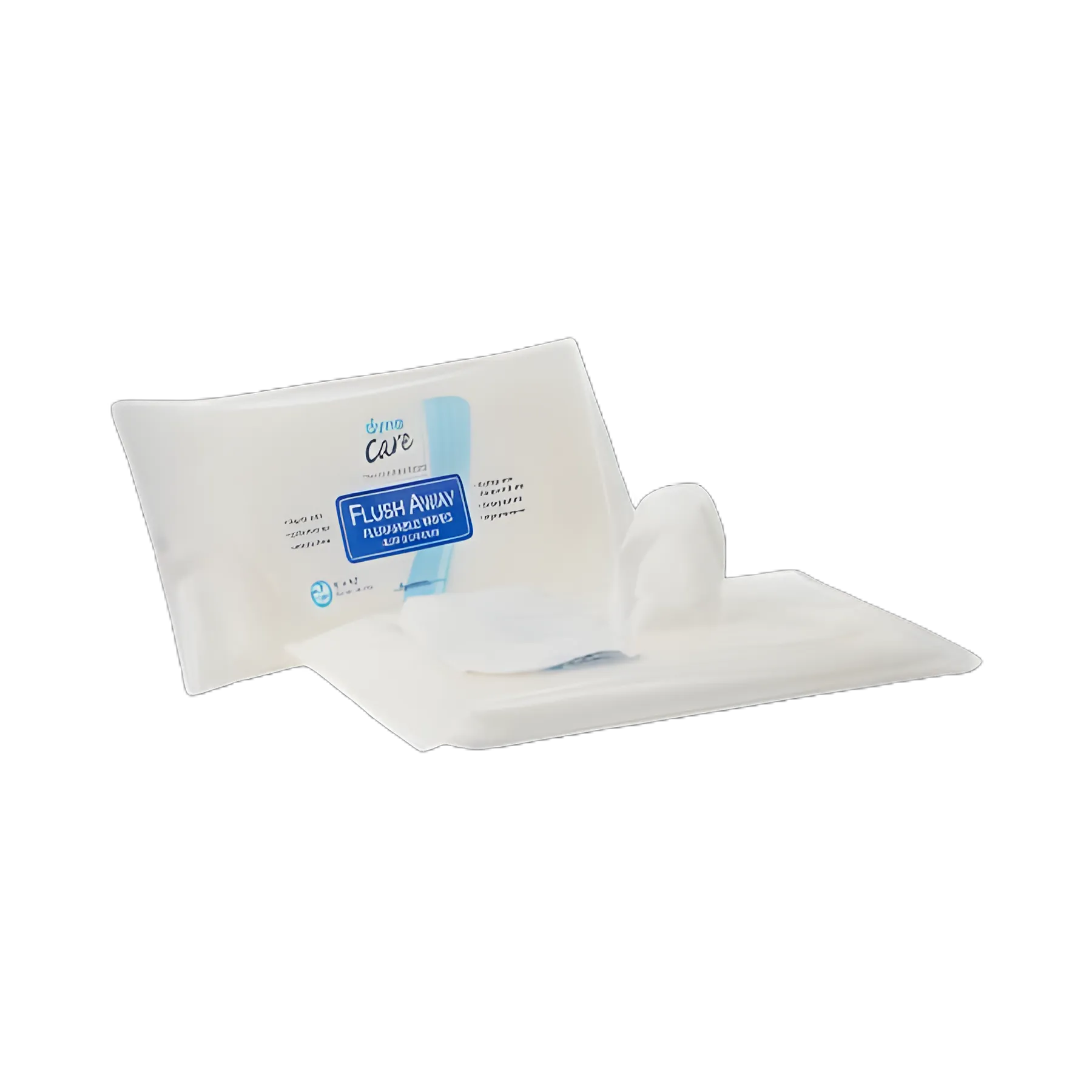 Flushable Personal Wipe Flush Away Adult Soft Pack Scented 24 Count