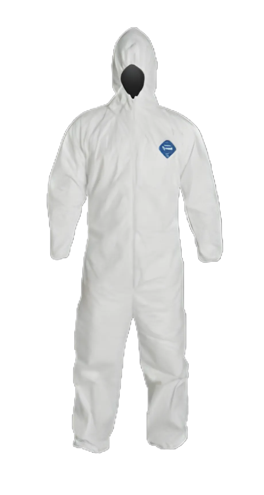 Coverall with Hood and Boot Covers DuPont™ Tyvek® 122S Medium White Disposable NonSterile