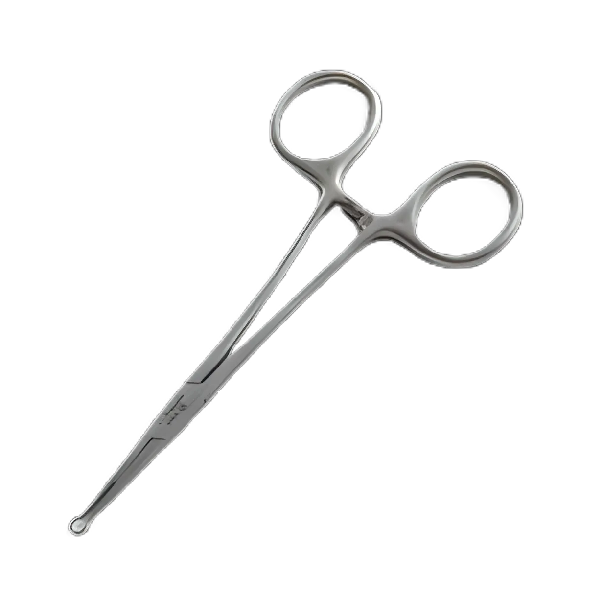 Vasectomy Ring Clamp LiBrand™ 5-1/2 Inch Length Stainless Steel