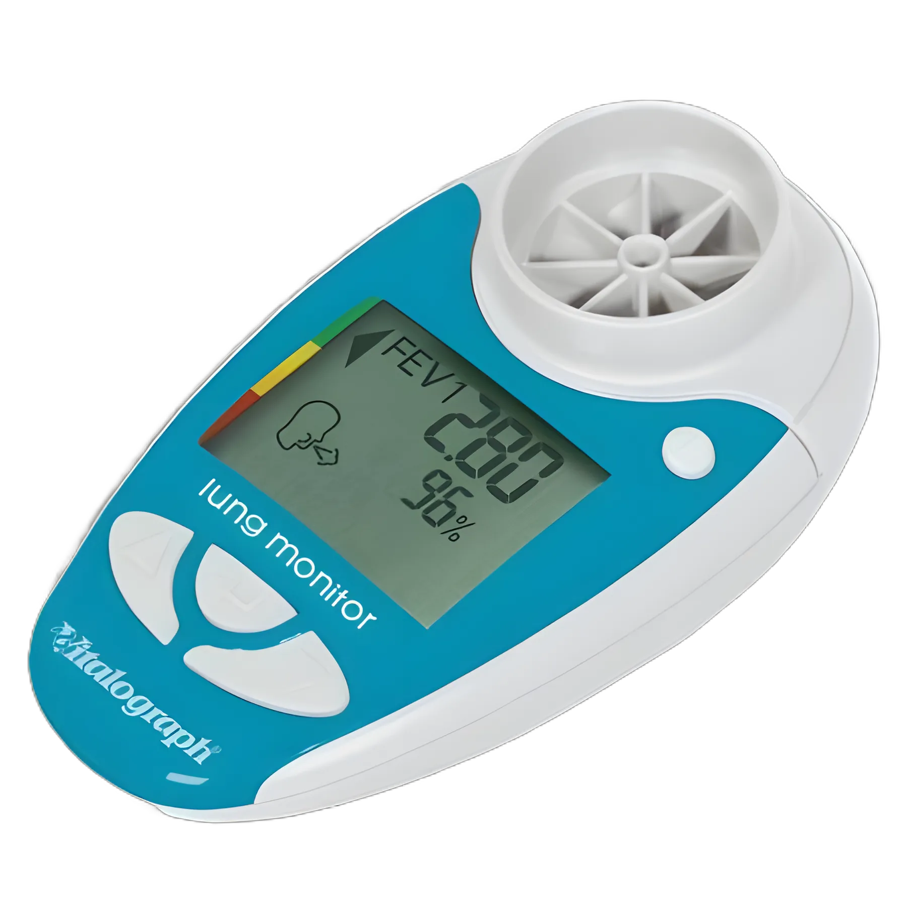 Vitalograph® Spirometer Kit with LCD Display for Accurate Lung Function Monitoring