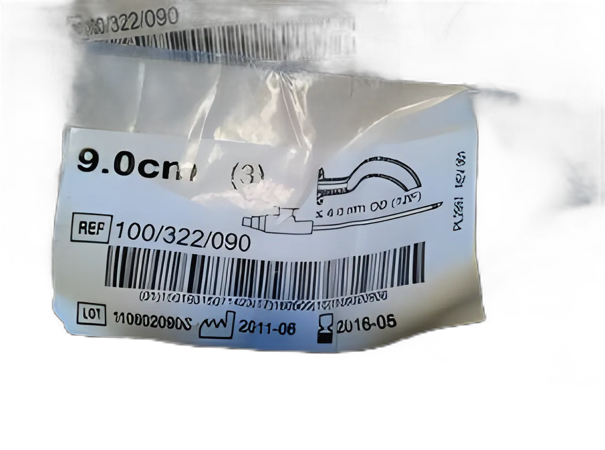 Guedel Oropharyngeal Airway Portex® 90 mm Length Size 3