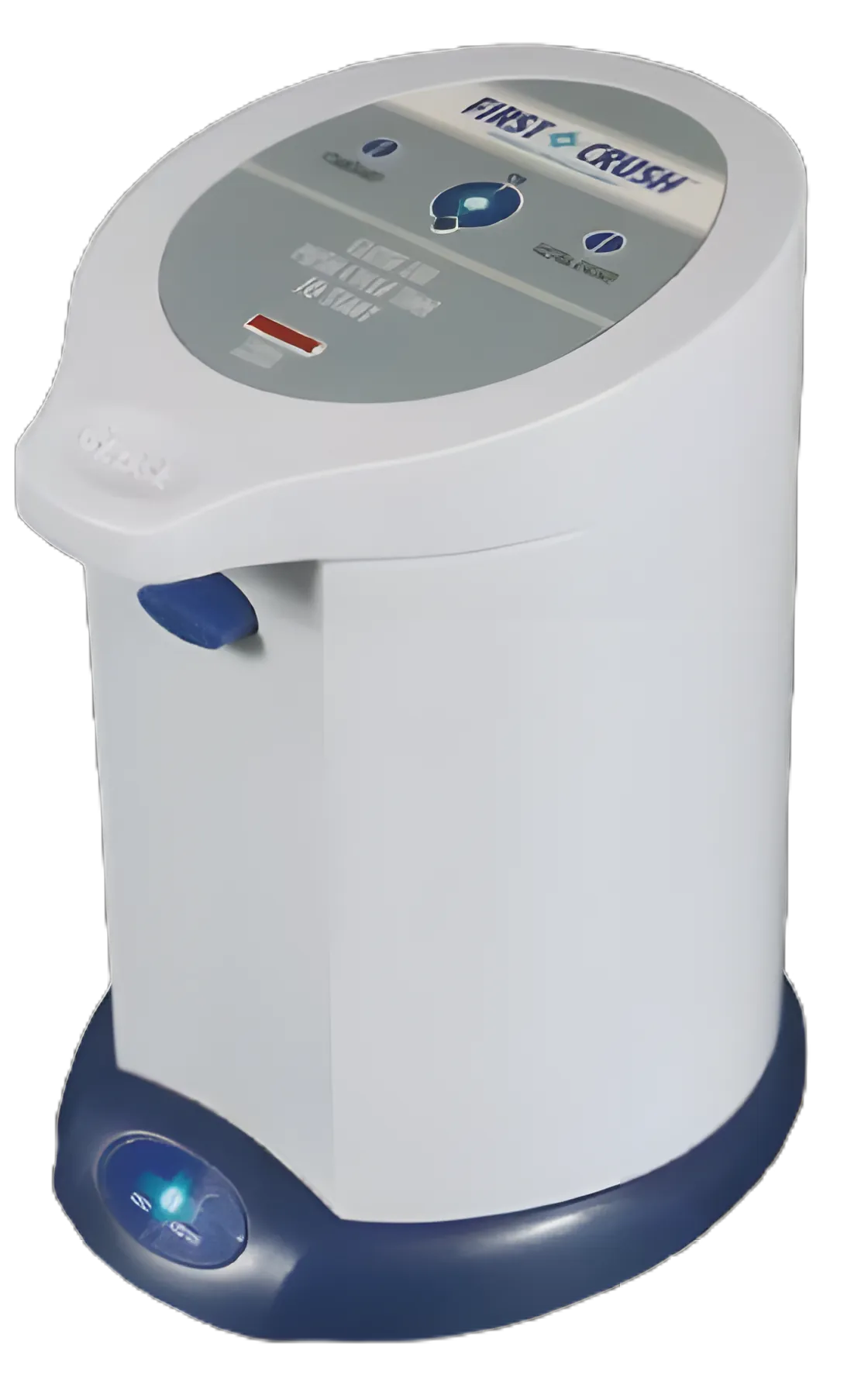 Gen2 First Crush™ Automatic Pill Crusher - Blue/White, Easy Medication Management