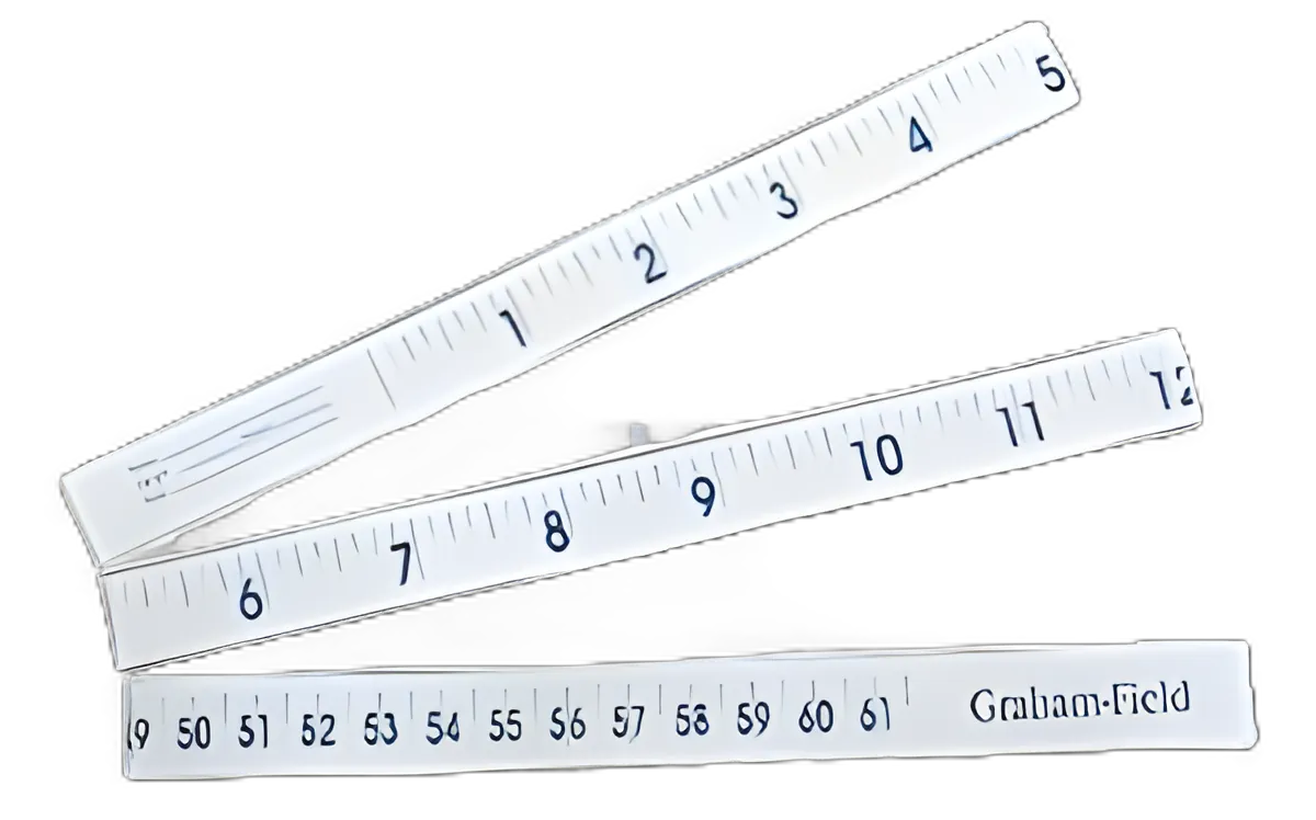 Measurement Tape Grafco® 36 Inch Paper Disposable English / Metric