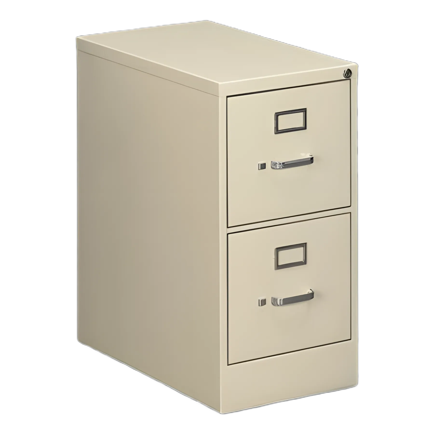 Alera® Two-Drawer Economy Vertical File Cabinet for Medical Offices, Letter-Size, Putty
