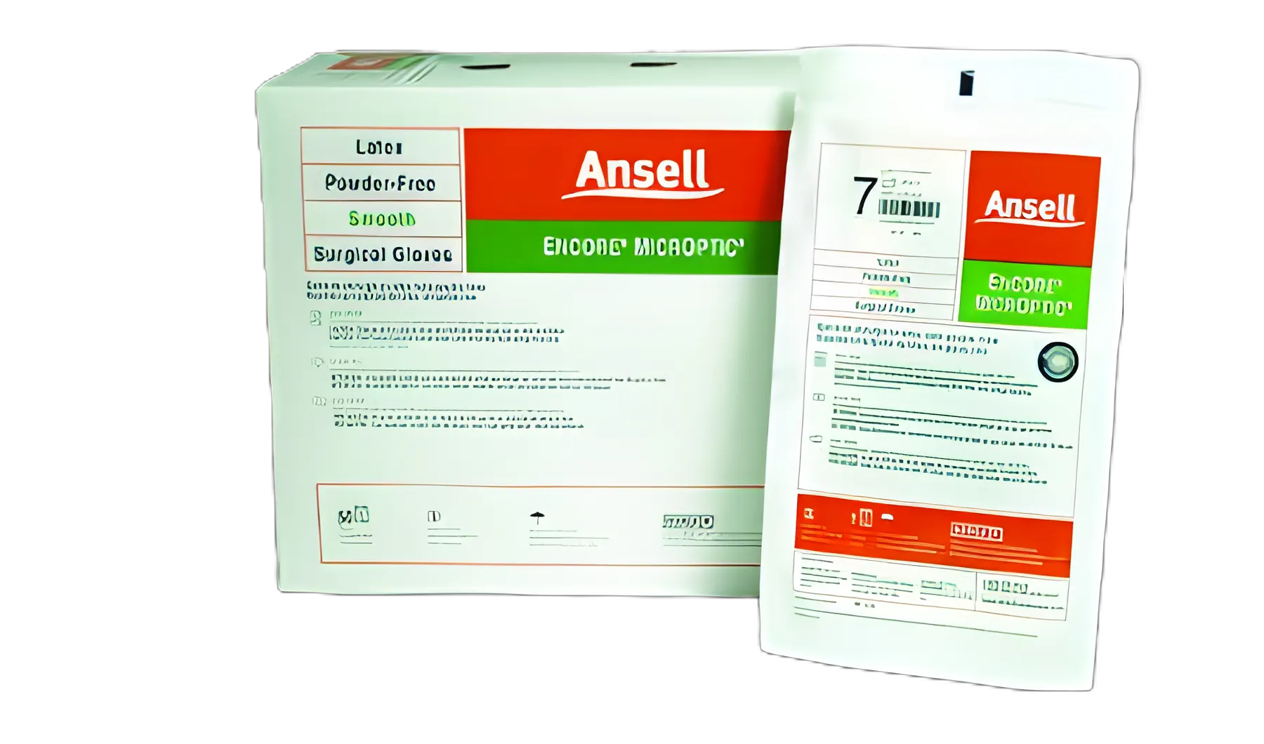 Surgical Glove ENCORE® Latex Micro Size 9 Sterile Latex Standard Cuff Length Micro-Textured Brown Chemo Tested