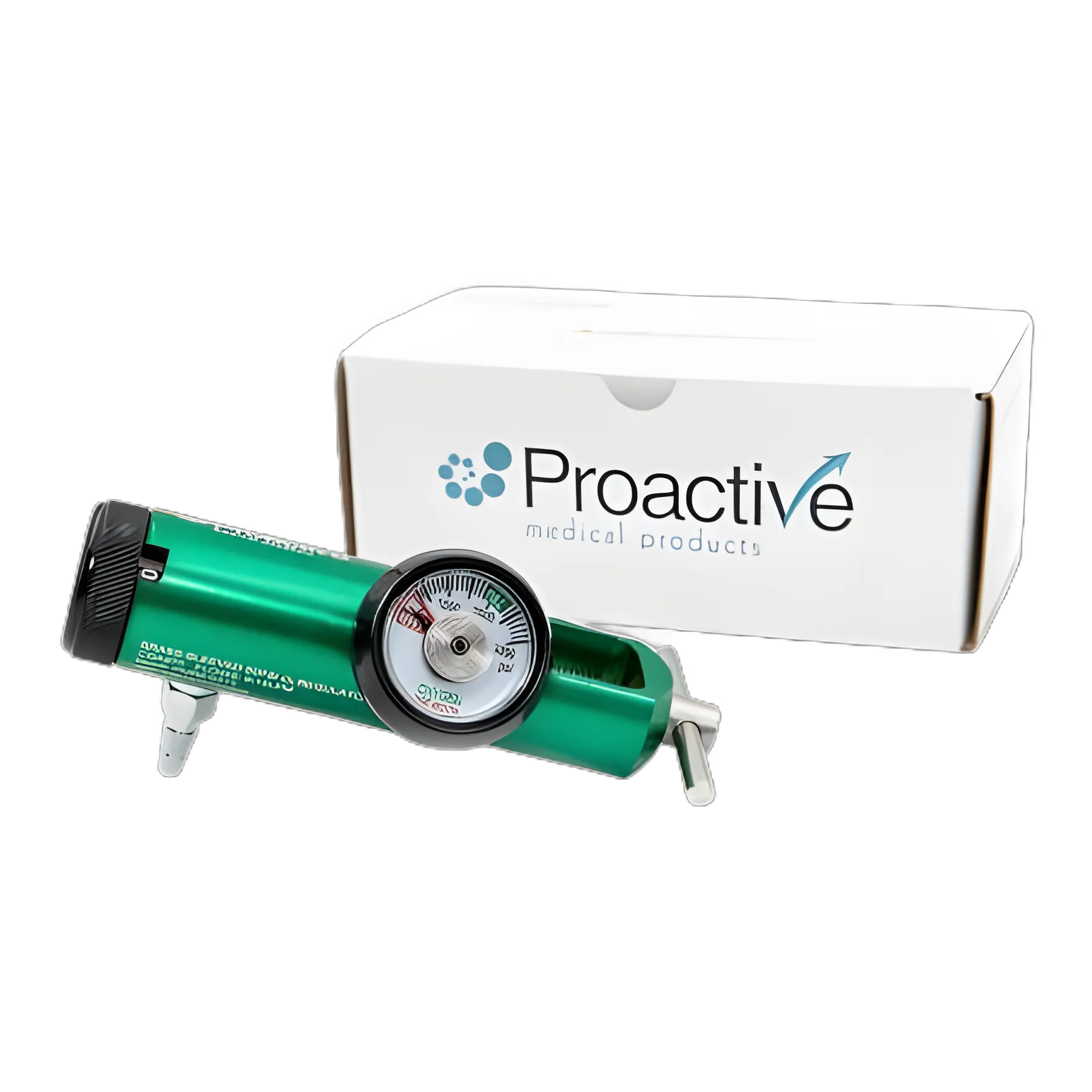 Protekt® Oxygen Regulator 0-15 LPM for Medical Use, CGA 870 Connection