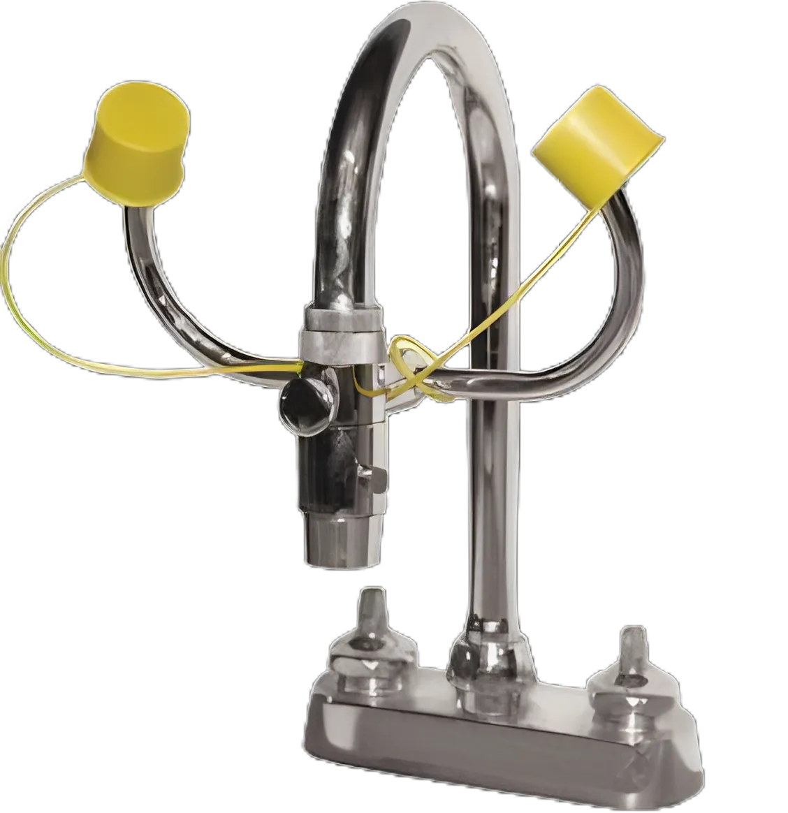 Eyewash Station Faucet Mount Continuous Flow