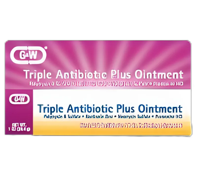 First Aid Antibiotic with Pain Relief G & W® Ointment 30 Gram Tube