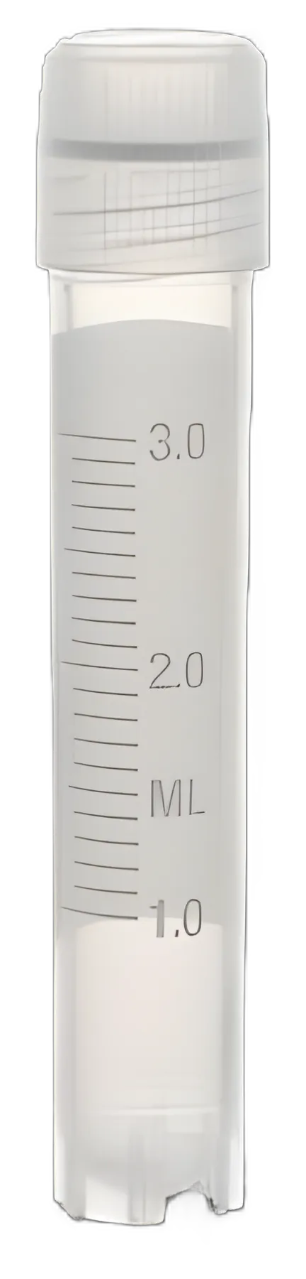 Cryovial® Polypropylene 3 mL Screw Cap Cryogenic Vial for Biological Storage - T310-3A