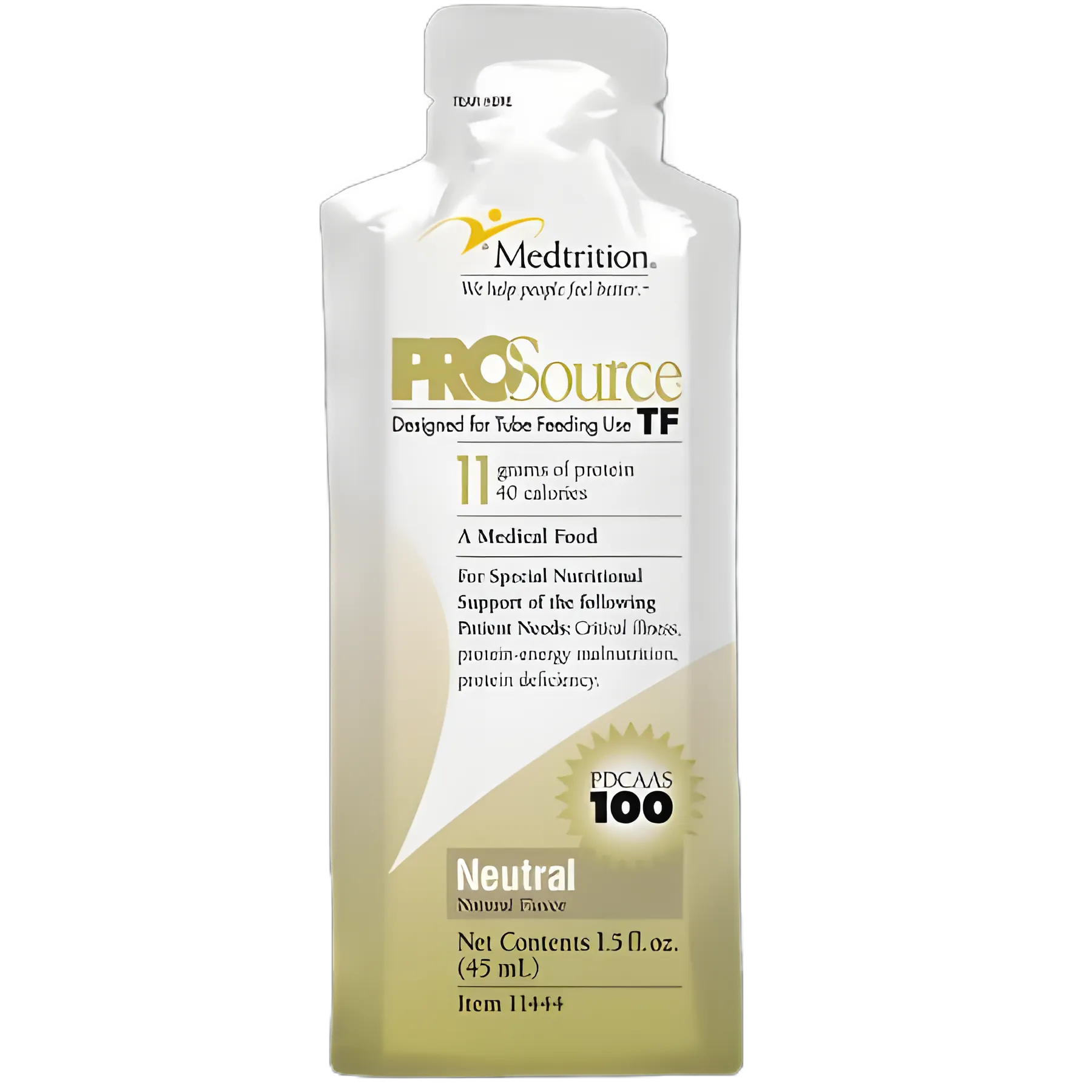 Tube Feeding Formula ProSource® TF Unflavored Liquid 45 mL Pouch