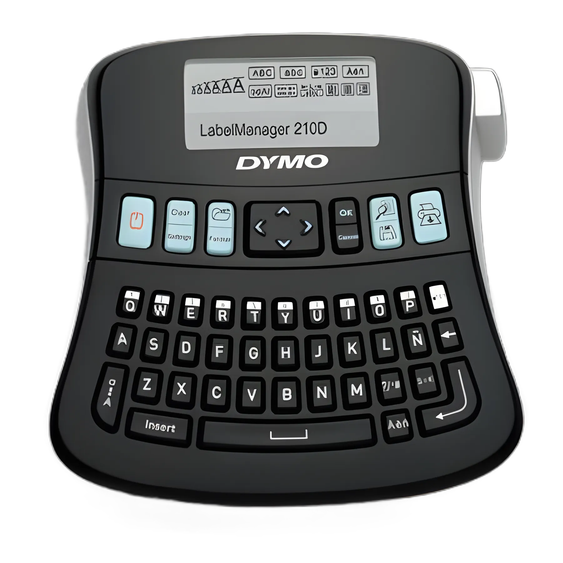 LabelManager 210D Label Maker, 2 Lines, 6.1 x 6.5 x 2.5