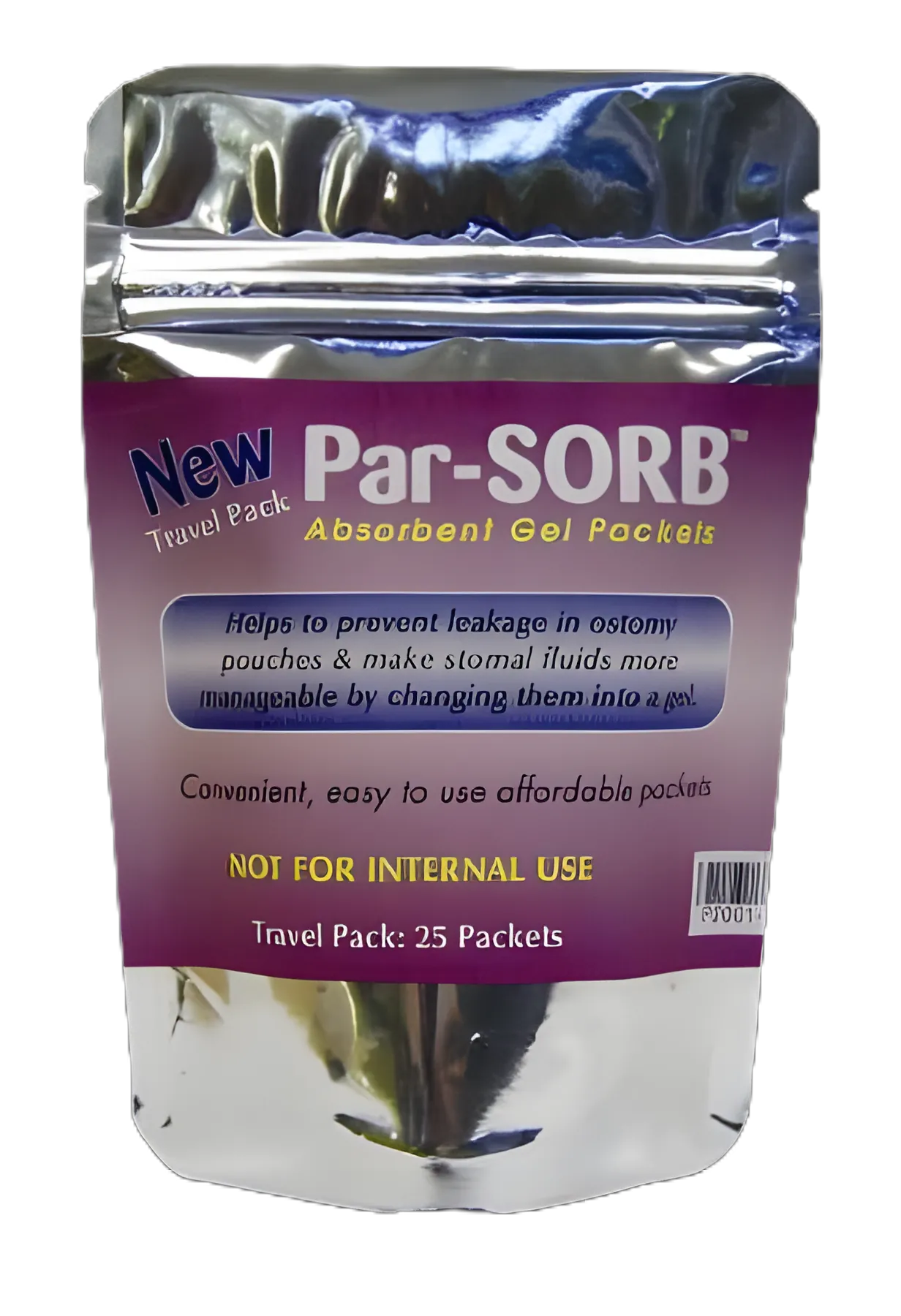 Ostomy Absorbent Packet ParSORB™ Travel Size