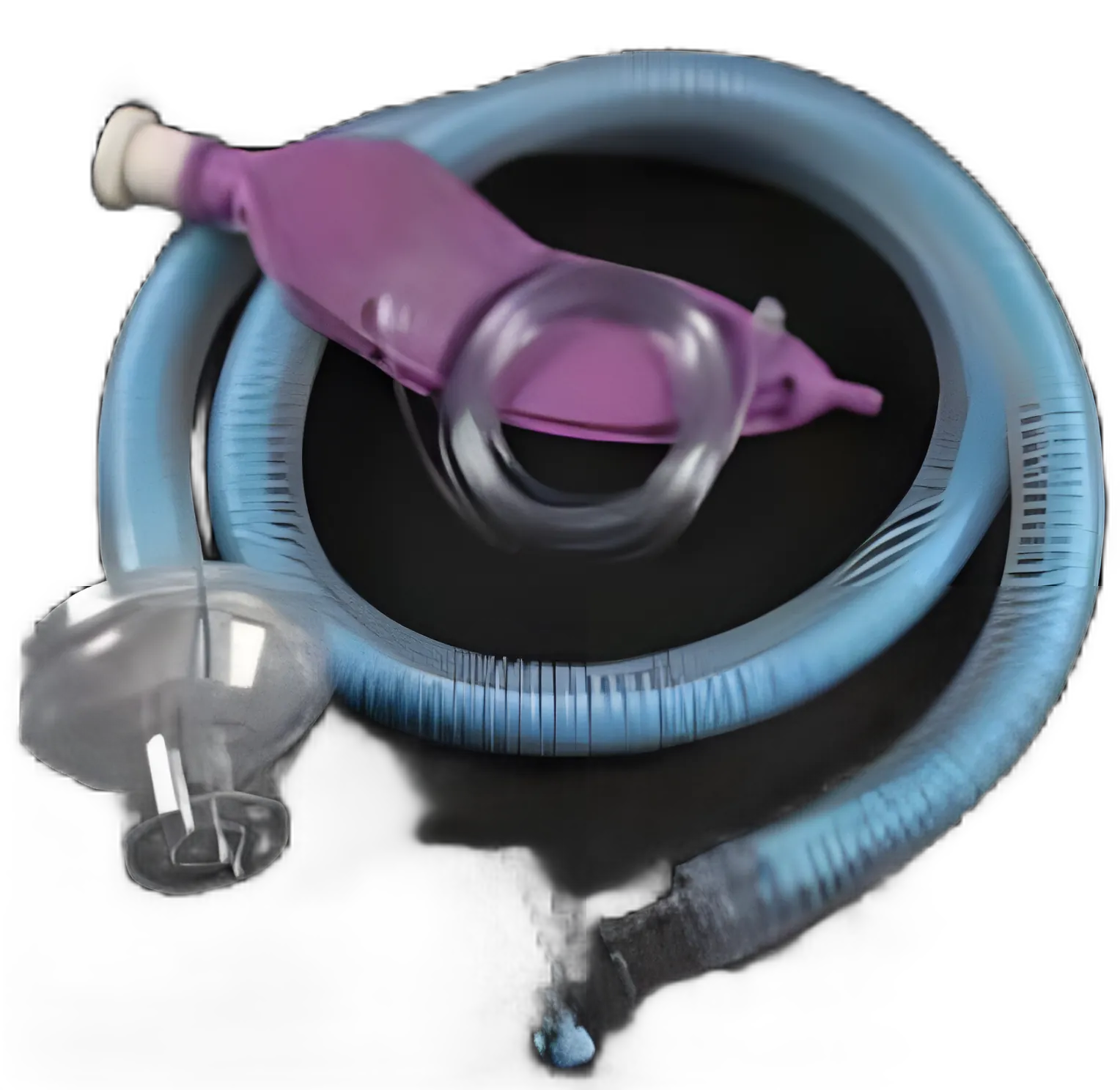 Universal Flex2® Anesthesia Breathing Circuit Coaxial Tube 60 Inch Tube Single Limb Pediatric 1 Liter Bag Single Patient Use - PDB160-61