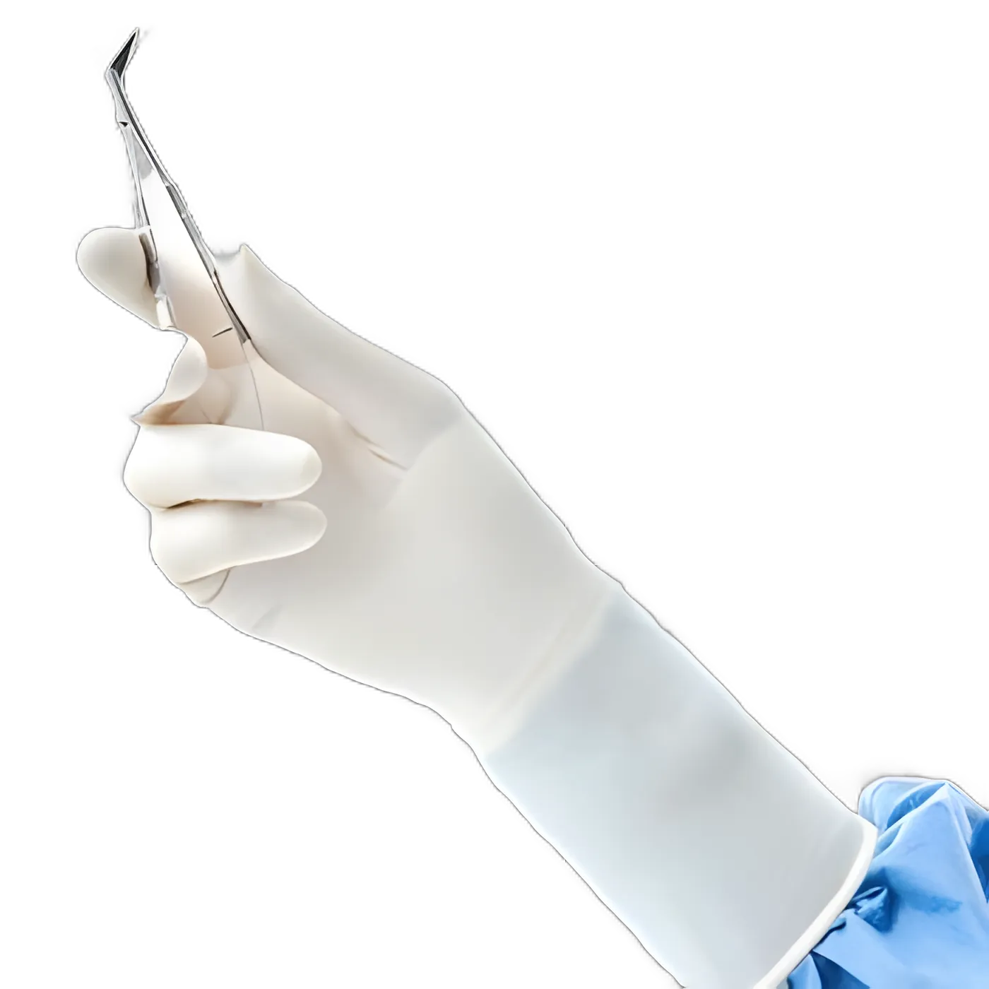 GAMMEX PI Hybrid Surgical Gloves Size 8.5 - Sterile, Polychloroprene/Polyisoprene, Chemo Tested