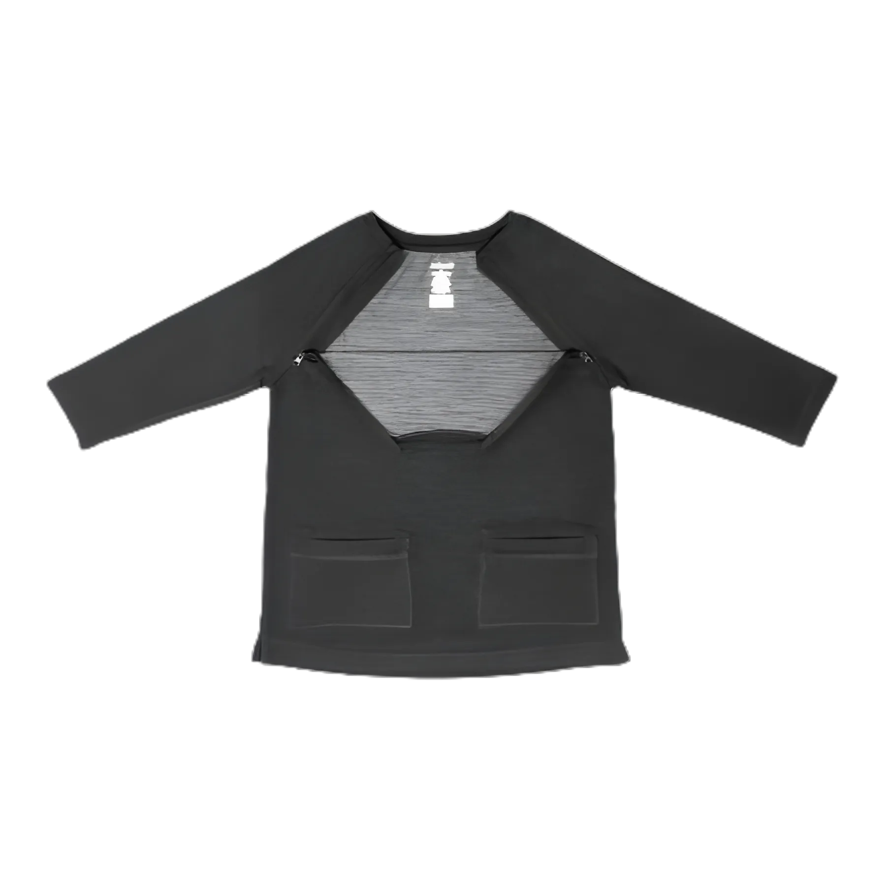 Authored® The Irreplaceable Top - Medical Apparel Small Dark Gray Heather