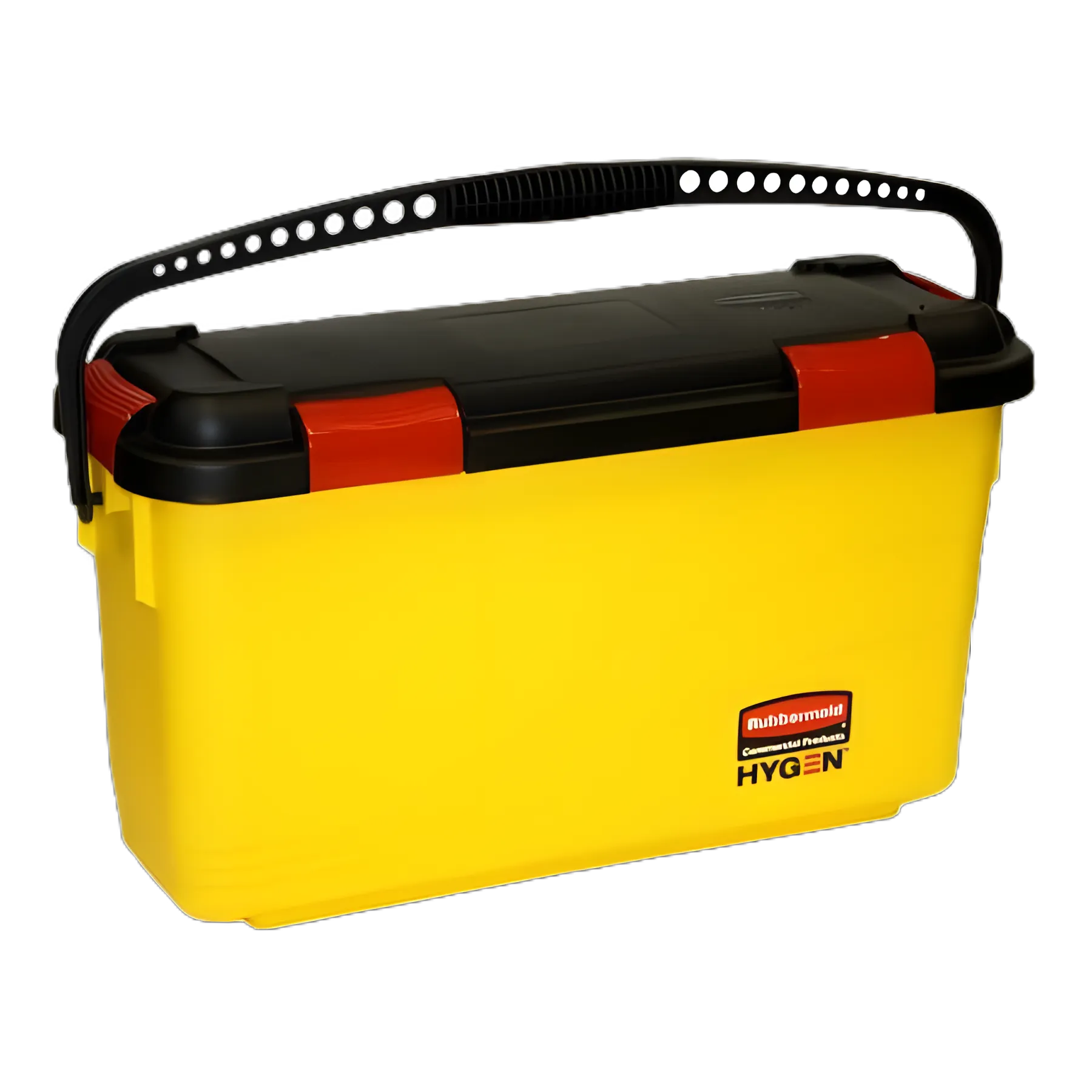 Microfiber Charging Bucket Hygen™ Yellow / Black / Red