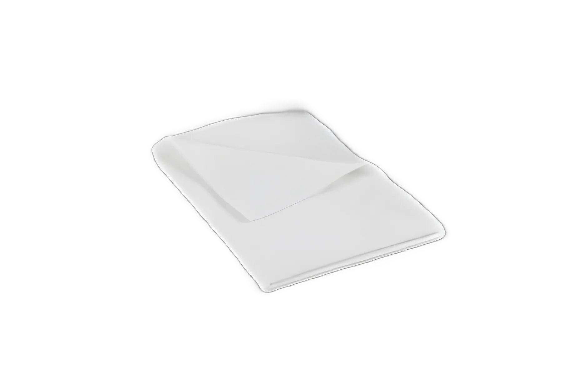 Pillowcase Percale Standard White Reusable