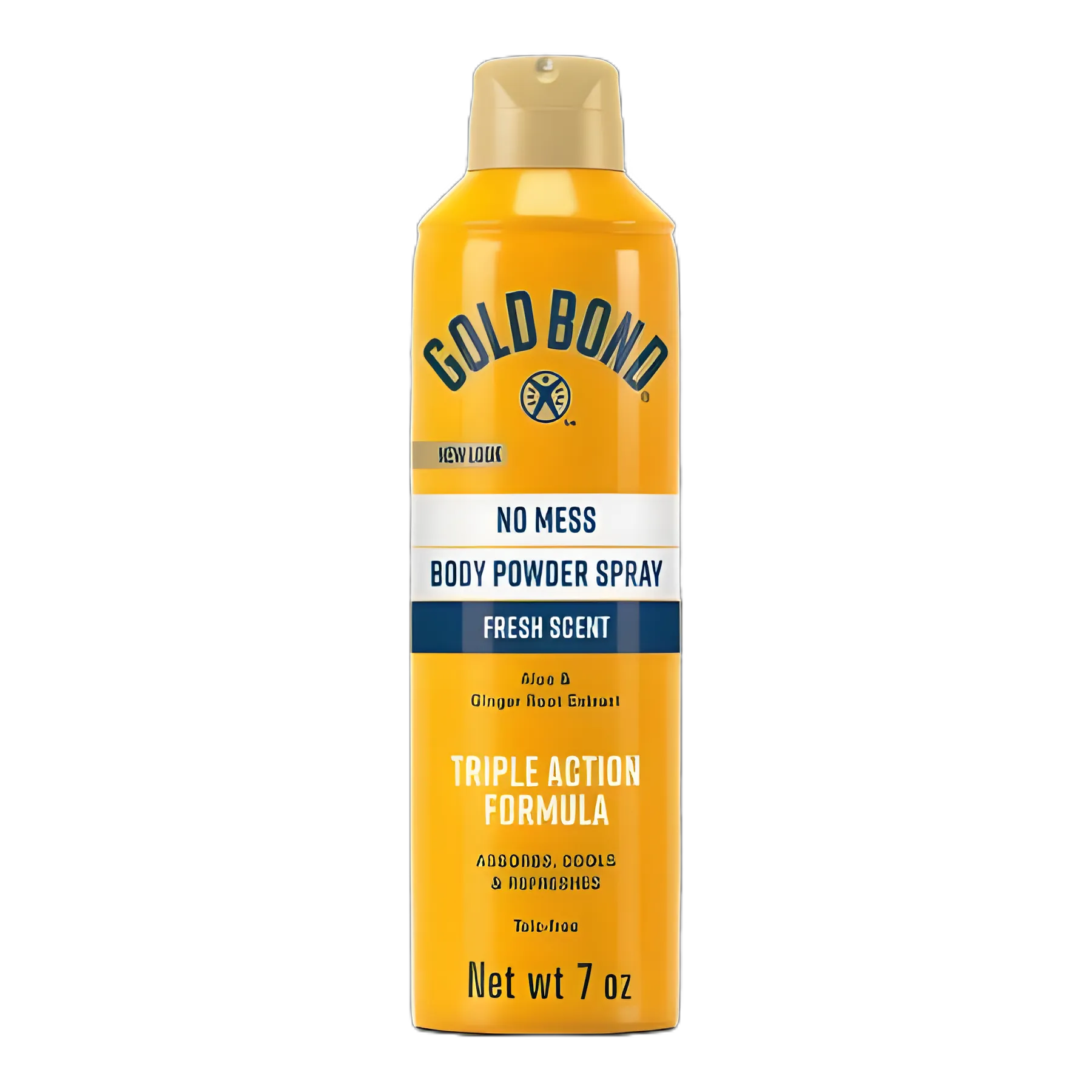 Body Powder Spray Gold Bond® No Mess 7 oz. Fresh Scent Aerosol Can