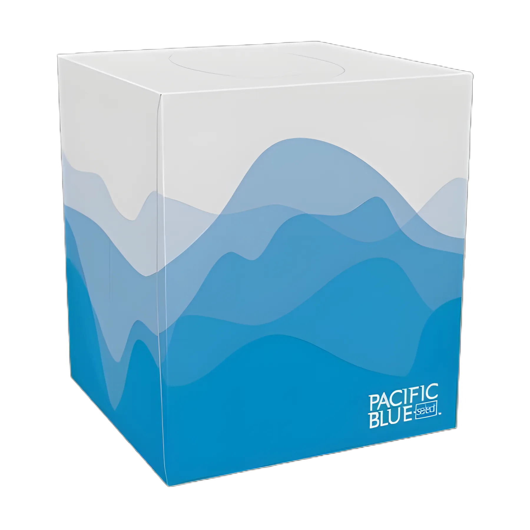 Preference® 2-Ply Facial Tissue White, 7.65 X 8.85 Inch, 100 Count for Medical Facilities