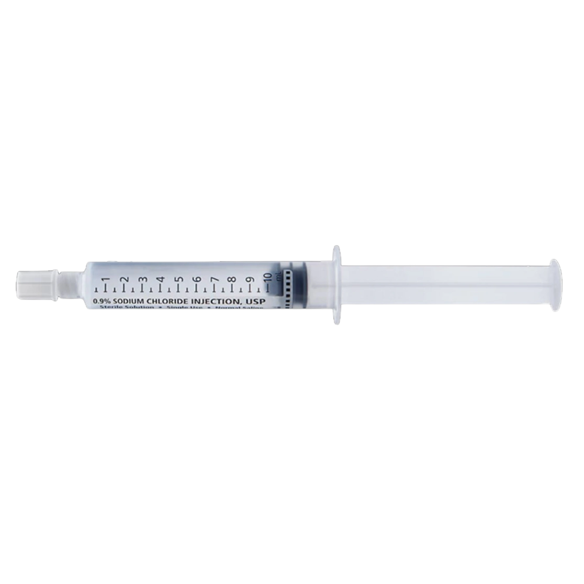 AMSafe® Sodium Chloride 0.9% IV Flush Solution, Prefilled Syringe 10 mL Fill in 10 mL