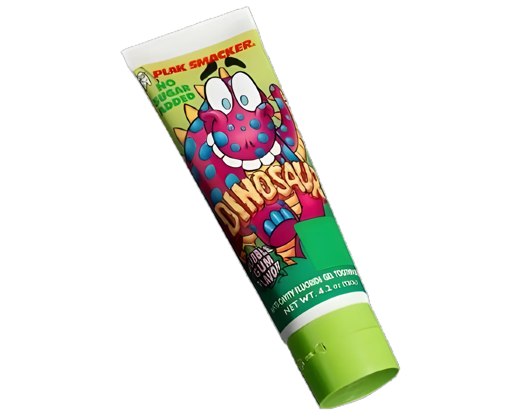 Plak Smaker Dinosaur™ Bubble Gum Flavor Toothpaste 4.2 oz - Sugar-Free Dental Care