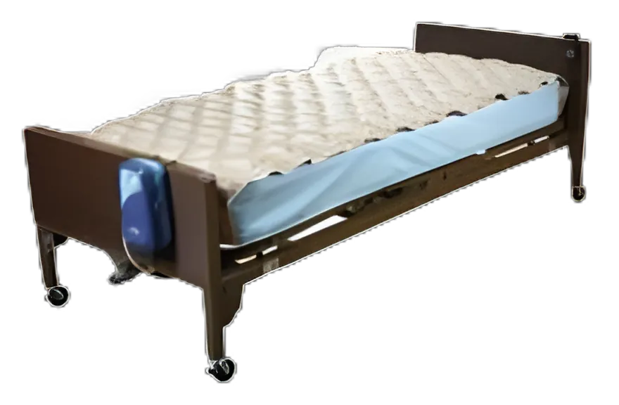 Alternating Pressure Pad and Pump Med-Aire® Pressure Redistribution Type 78 L X 34 W Inch For Bed Mattresses