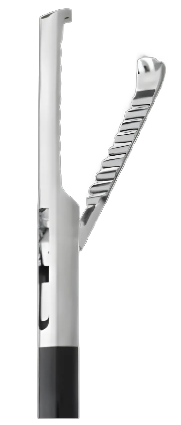 Retraction Grasper V. Mueller® Serrated Jaws with Teeth 36 cm Shaft Length 5 mm Shaft Diameter